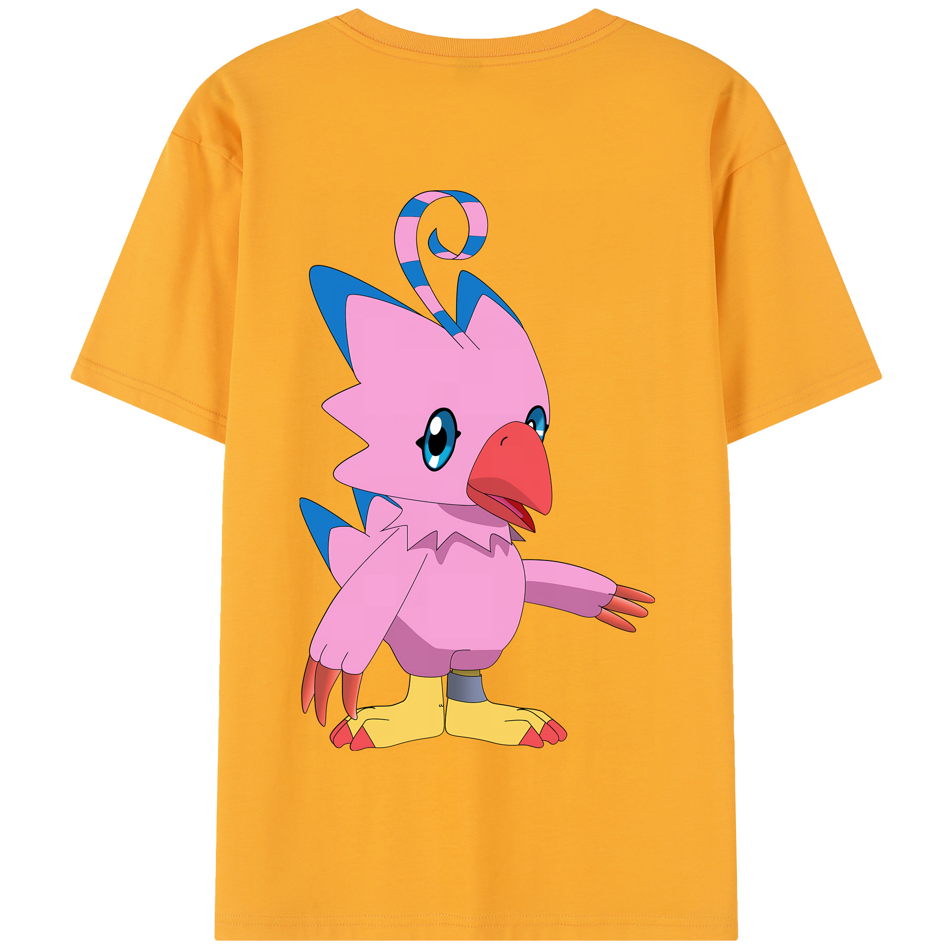 （画像用） Digimon デジタルモンスター/デジモン 綿100％半袖Tシャツ（背面プリント）