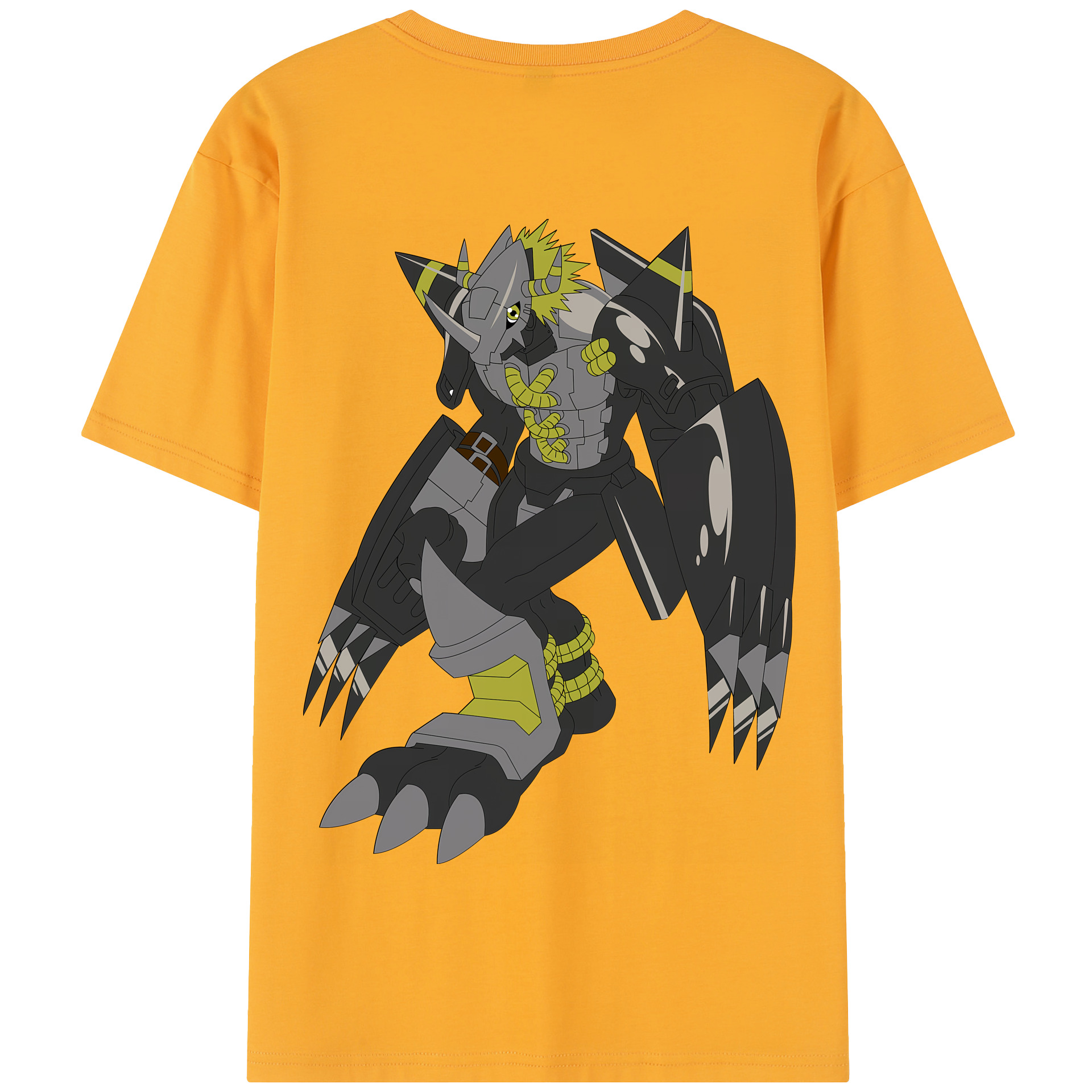 （画像用） Digimon デジタルモンスター/デジモン 綿100％半袖Tシャツ（背面プリント）