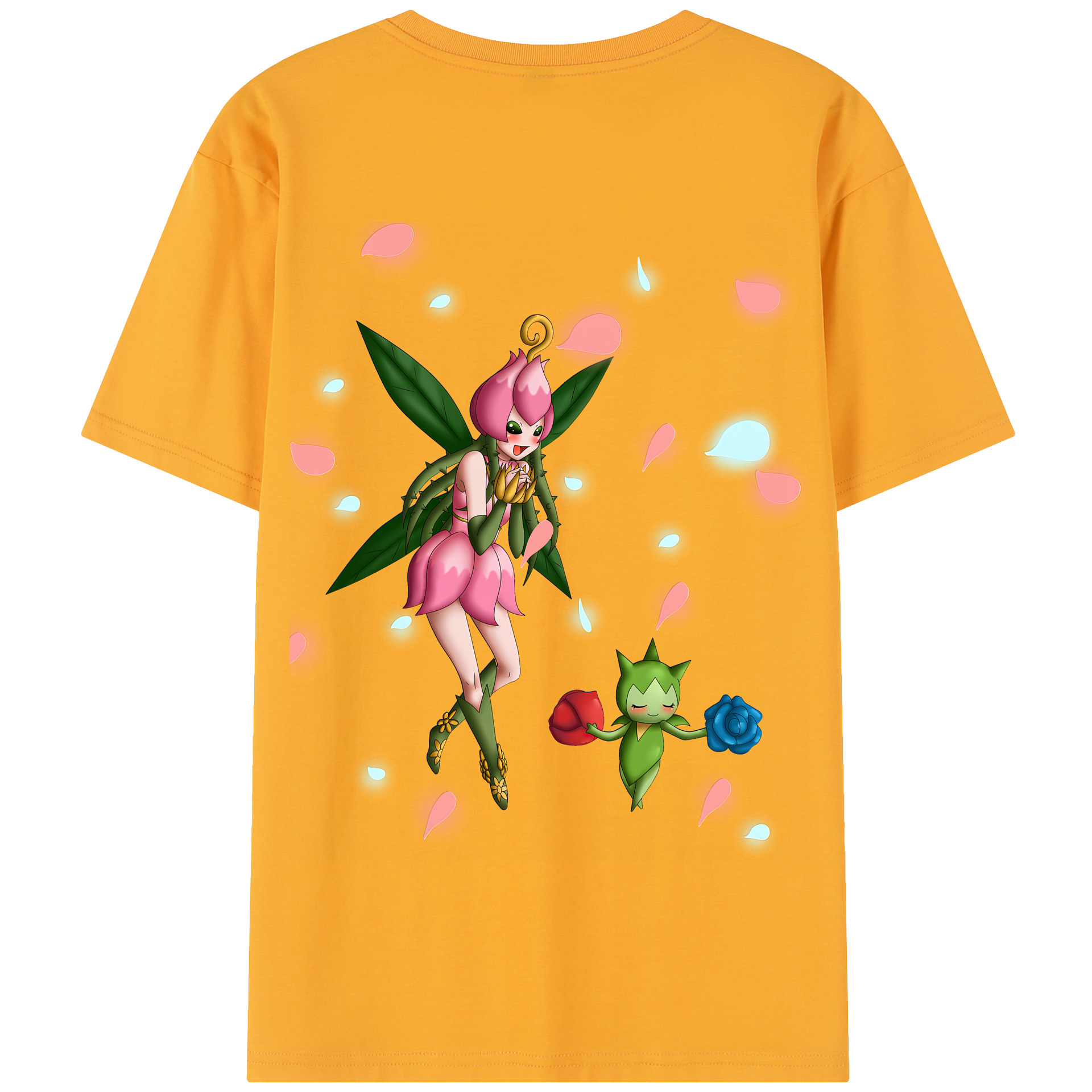（画像用） Digimon デジタルモンスター/デジモン 綿100％半袖Tシャツ（背面プリント）