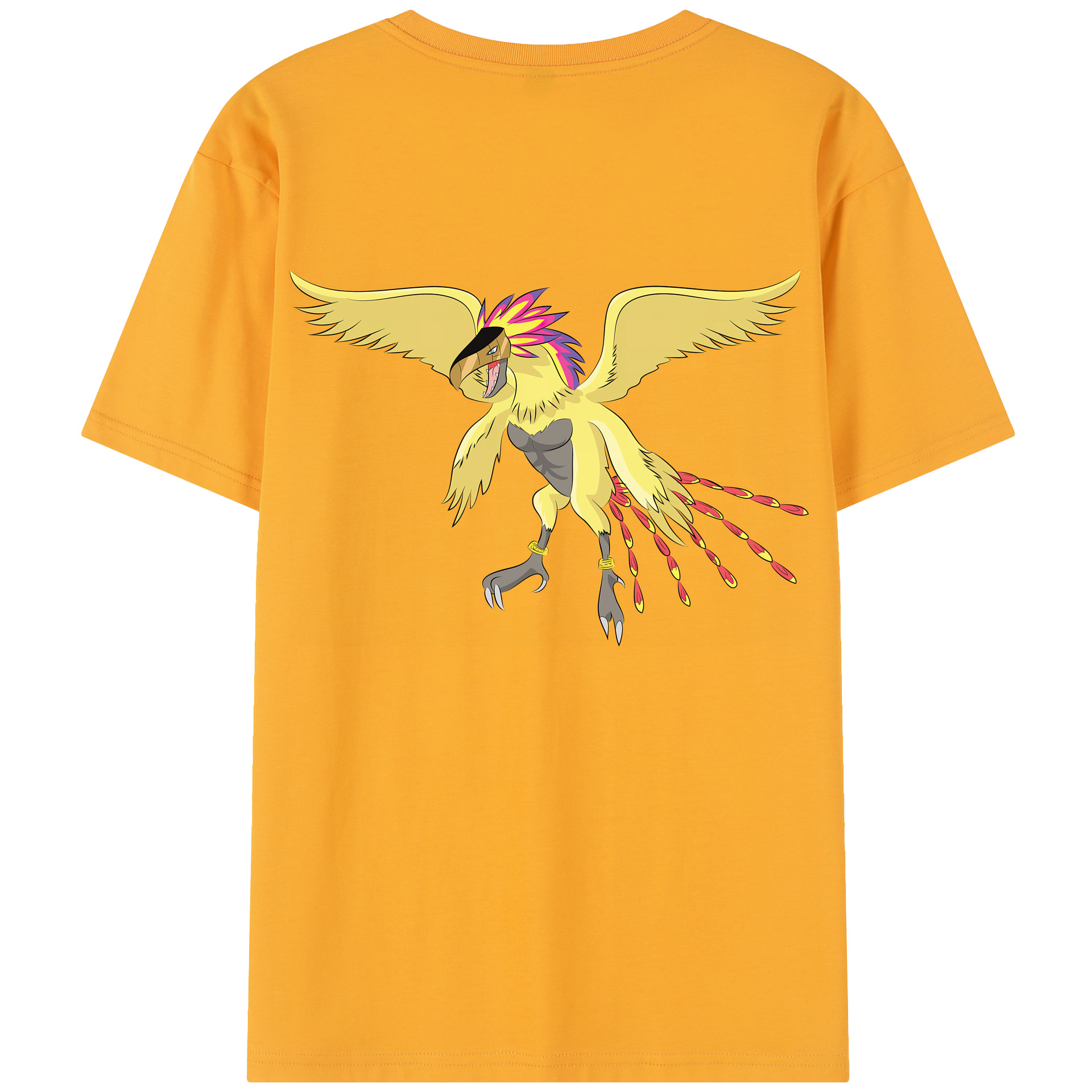 （画像用） Digimon デジタルモンスター/デジモン 綿100％半袖Tシャツ（背面プリント）
