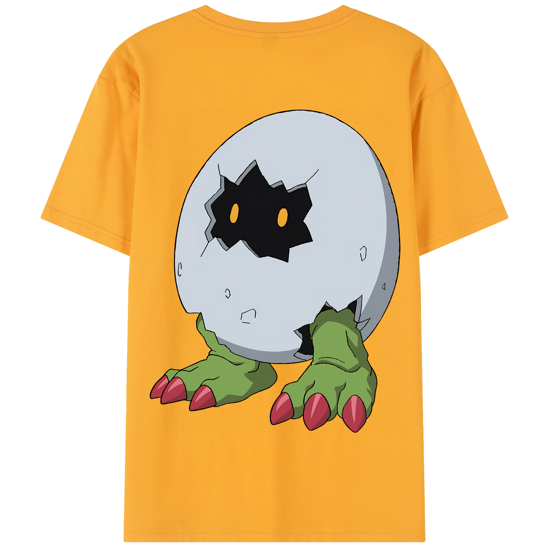 （画像用） Digimon デジタルモンスター/デジモン 綿100％半袖Tシャツ（背面プリント）