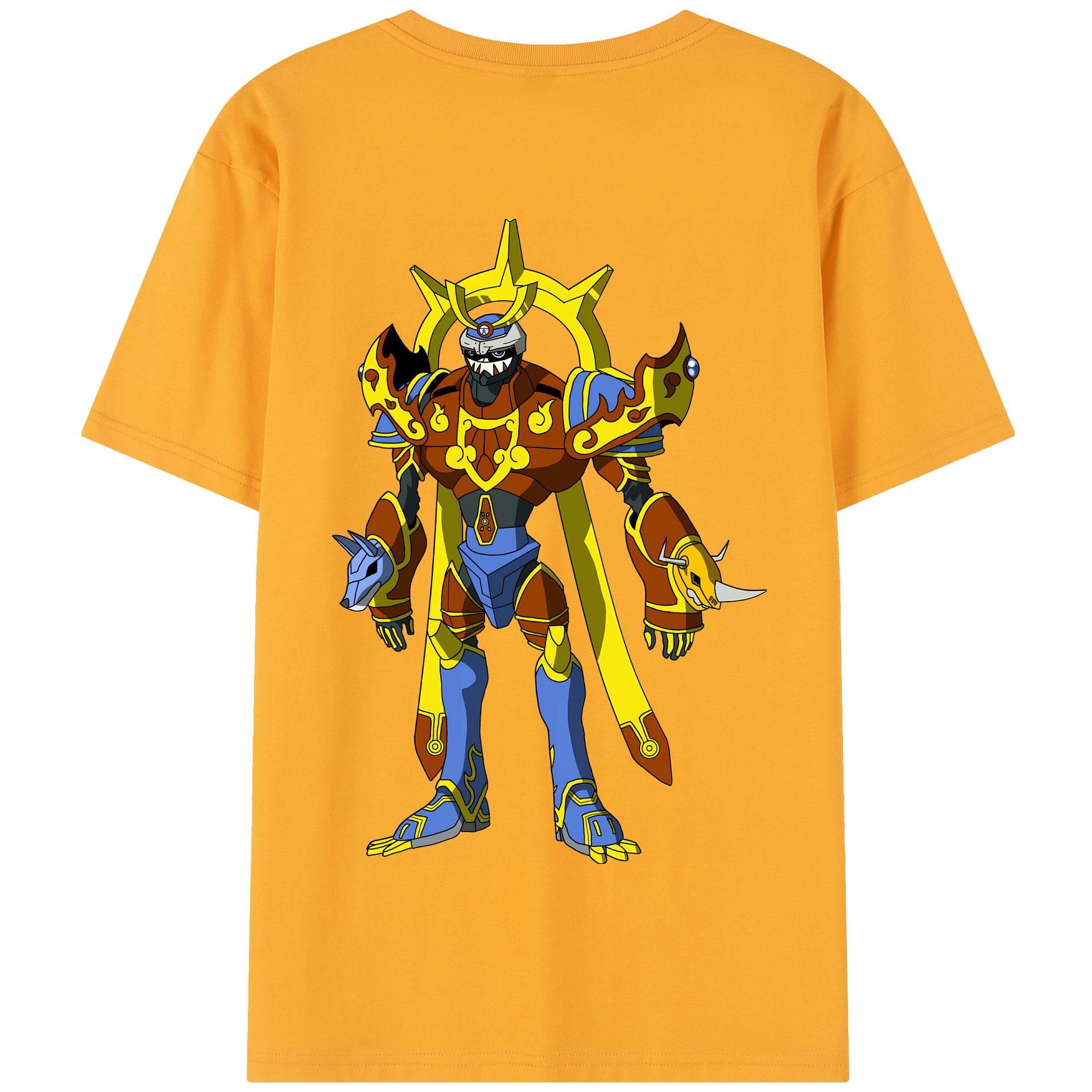 （画像用） Digimon デジタルモンスター/デジモン 綿100％半袖Tシャツ（背面プリント）
