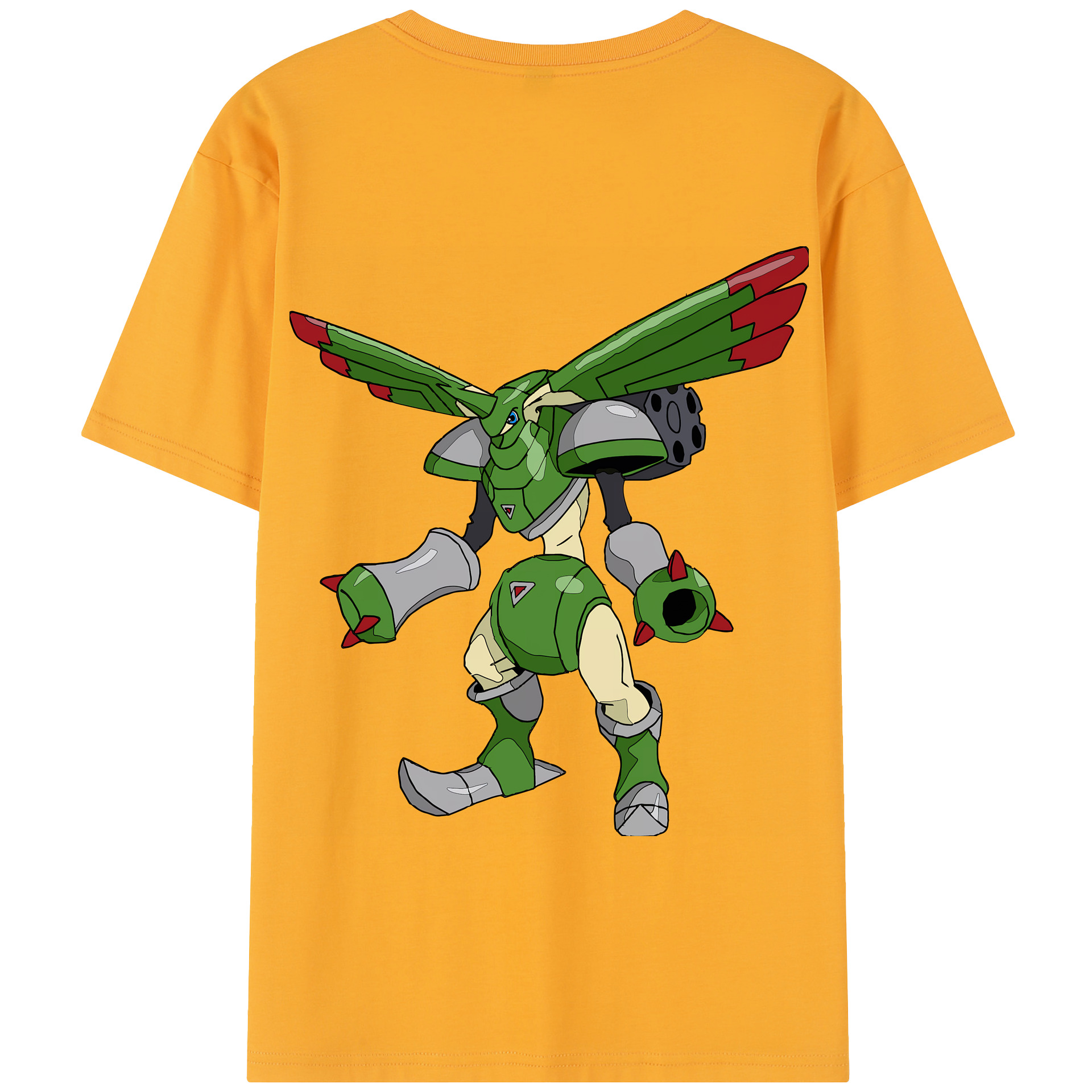 （画像用） Digimon デジタルモンスター/デジモン 綿100％半袖Tシャツ（背面プリント）