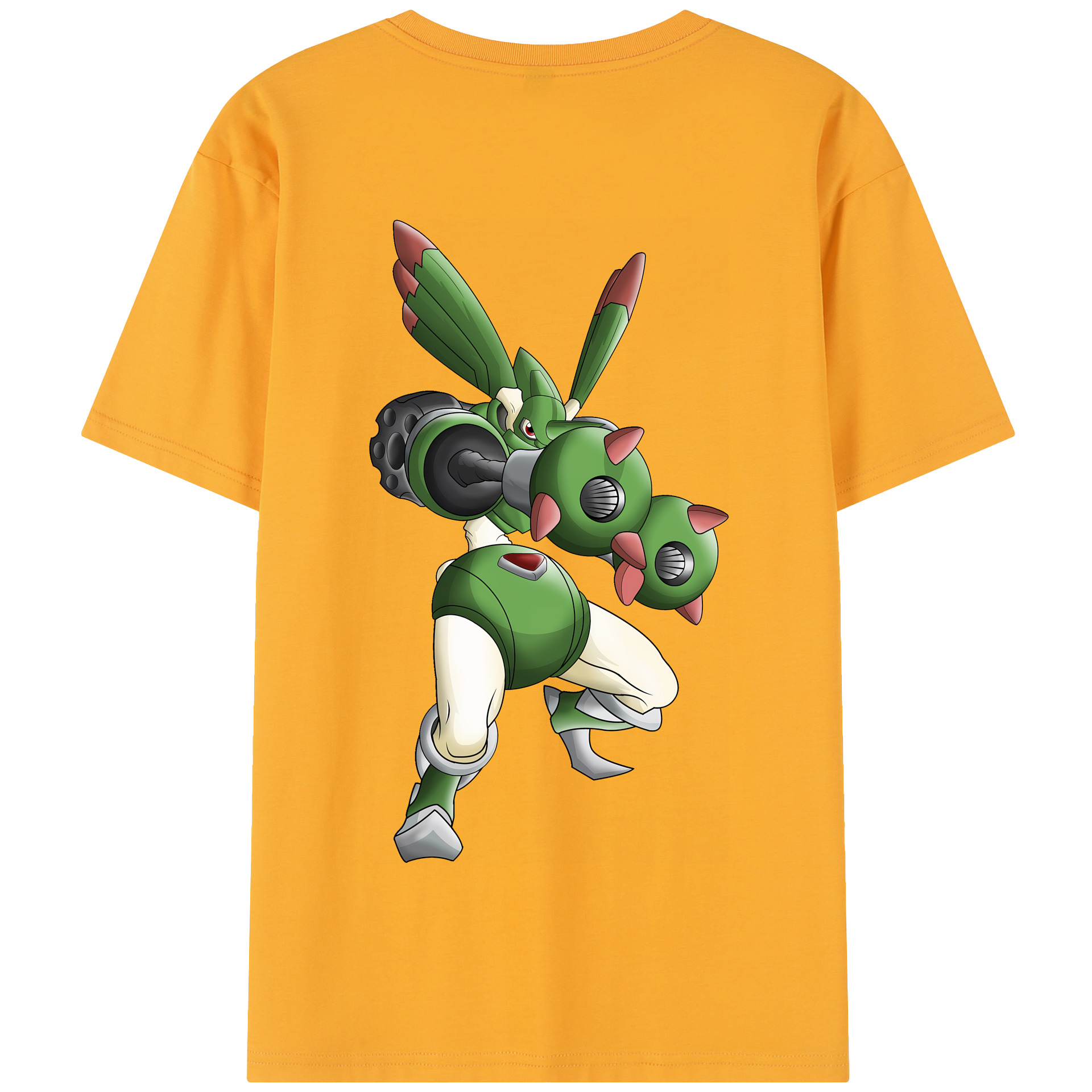 （画像用） Digimon デジタルモンスター/デジモン 綿100％半袖Tシャツ（背面プリント）