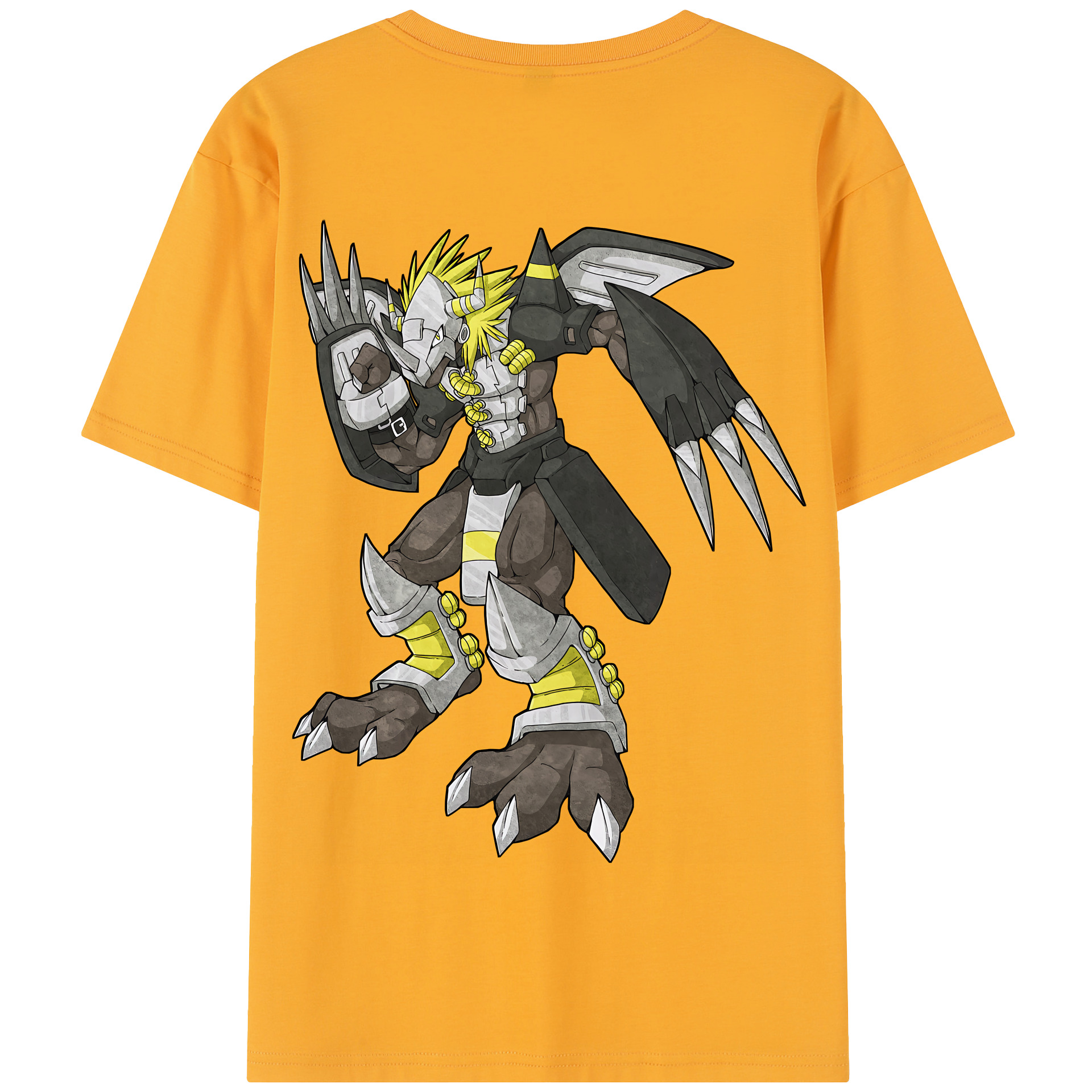 （画像用） Digimon デジタルモンスター/デジモン 綿100％半袖Tシャツ（背面プリント）