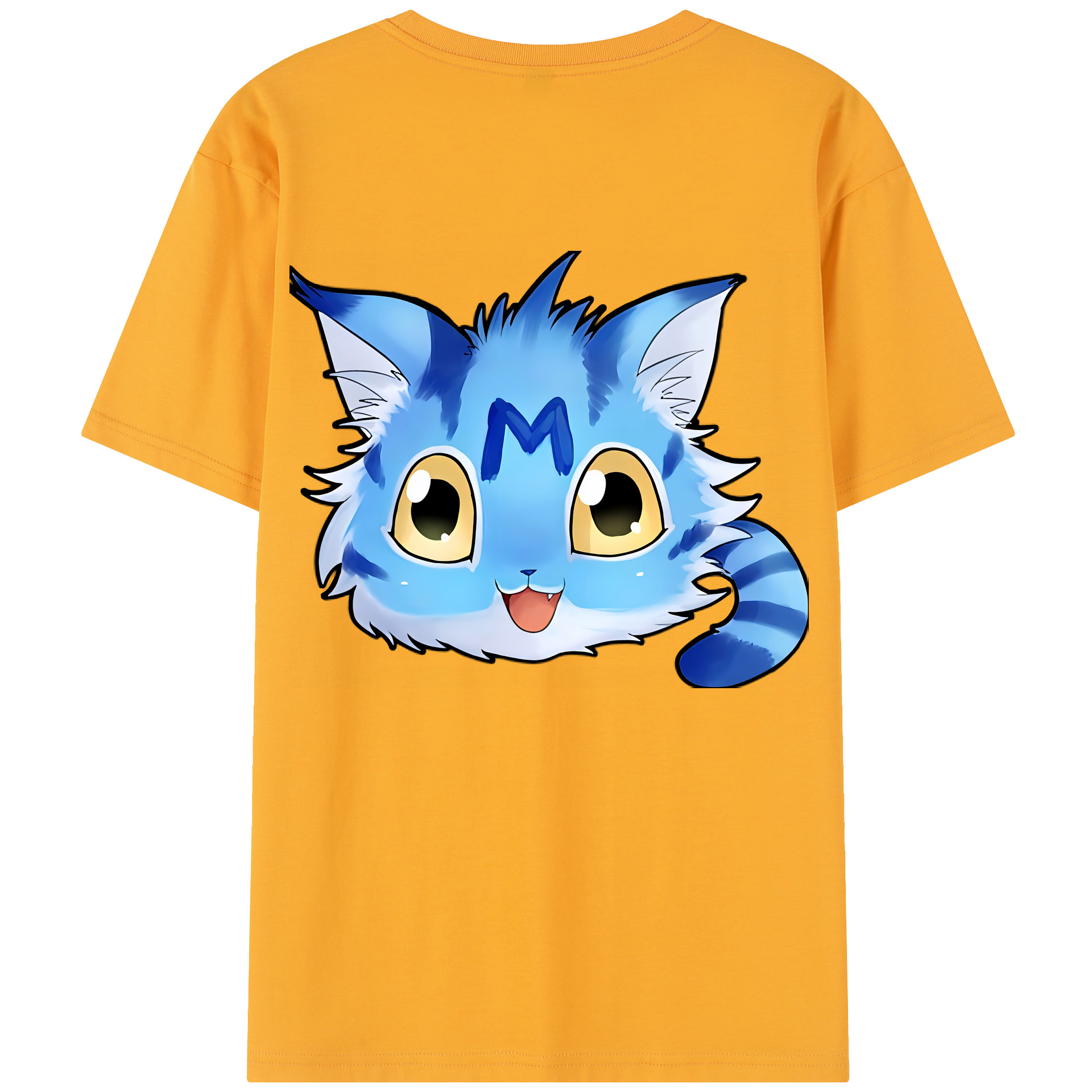 （画像用） Digimon デジタルモンスター/デジモン 綿100％半袖Tシャツ（背面プリント）
