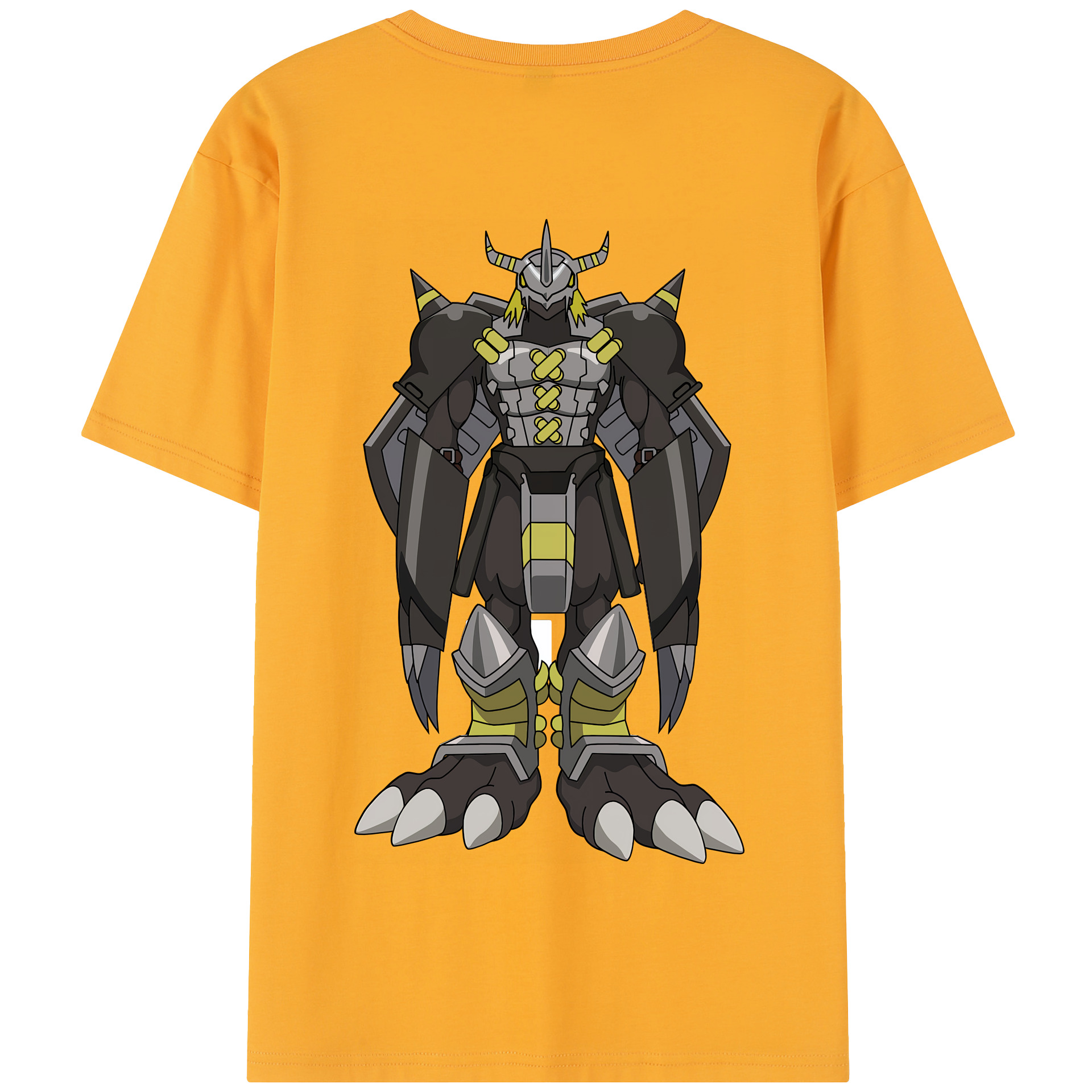 （画像用） Digimon デジタルモンスター/デジモン 綿100％半袖Tシャツ（背面プリント）