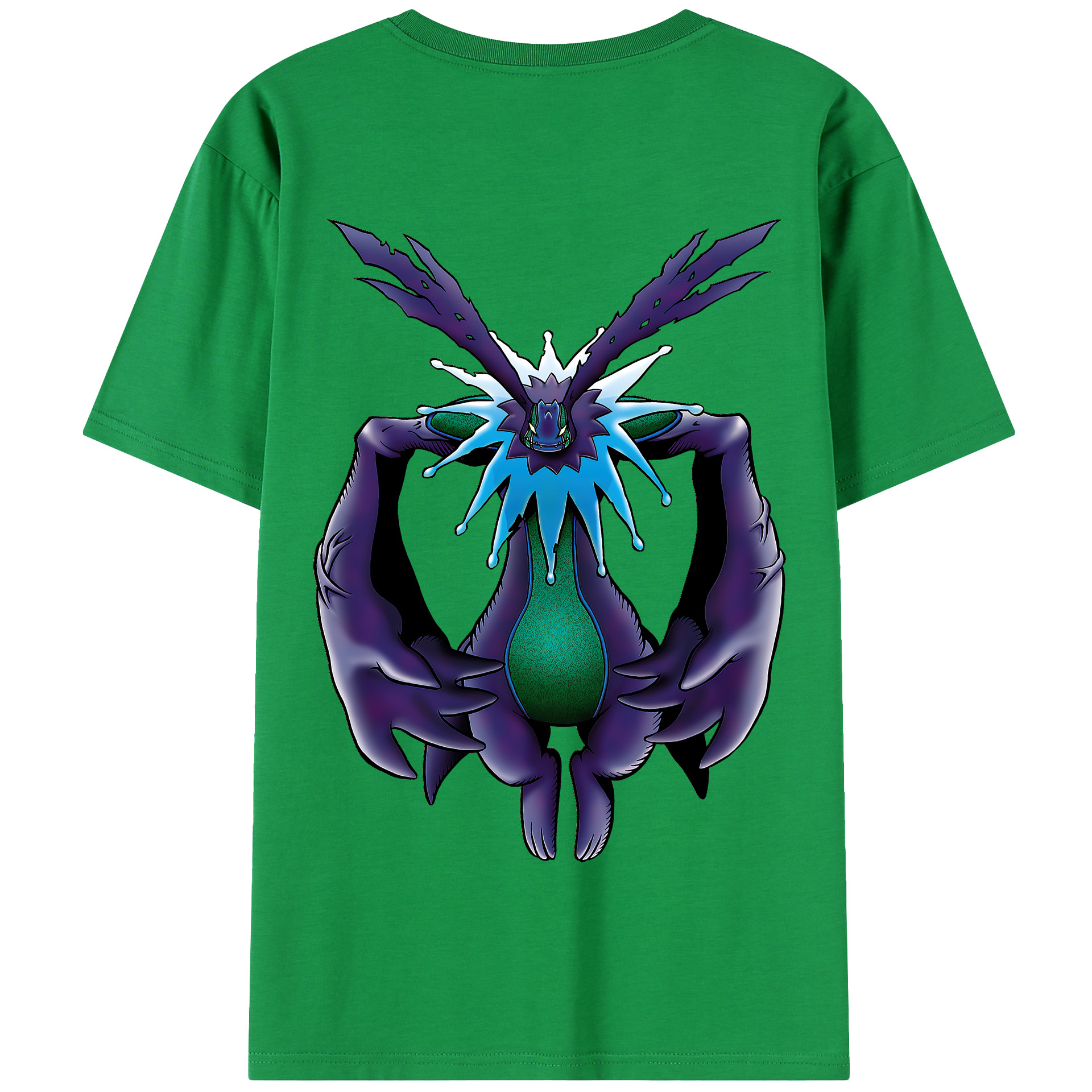 （画像用） Digimon デジタルモンスター/デジモン 綿100％半袖Tシャツ（背面プリント）