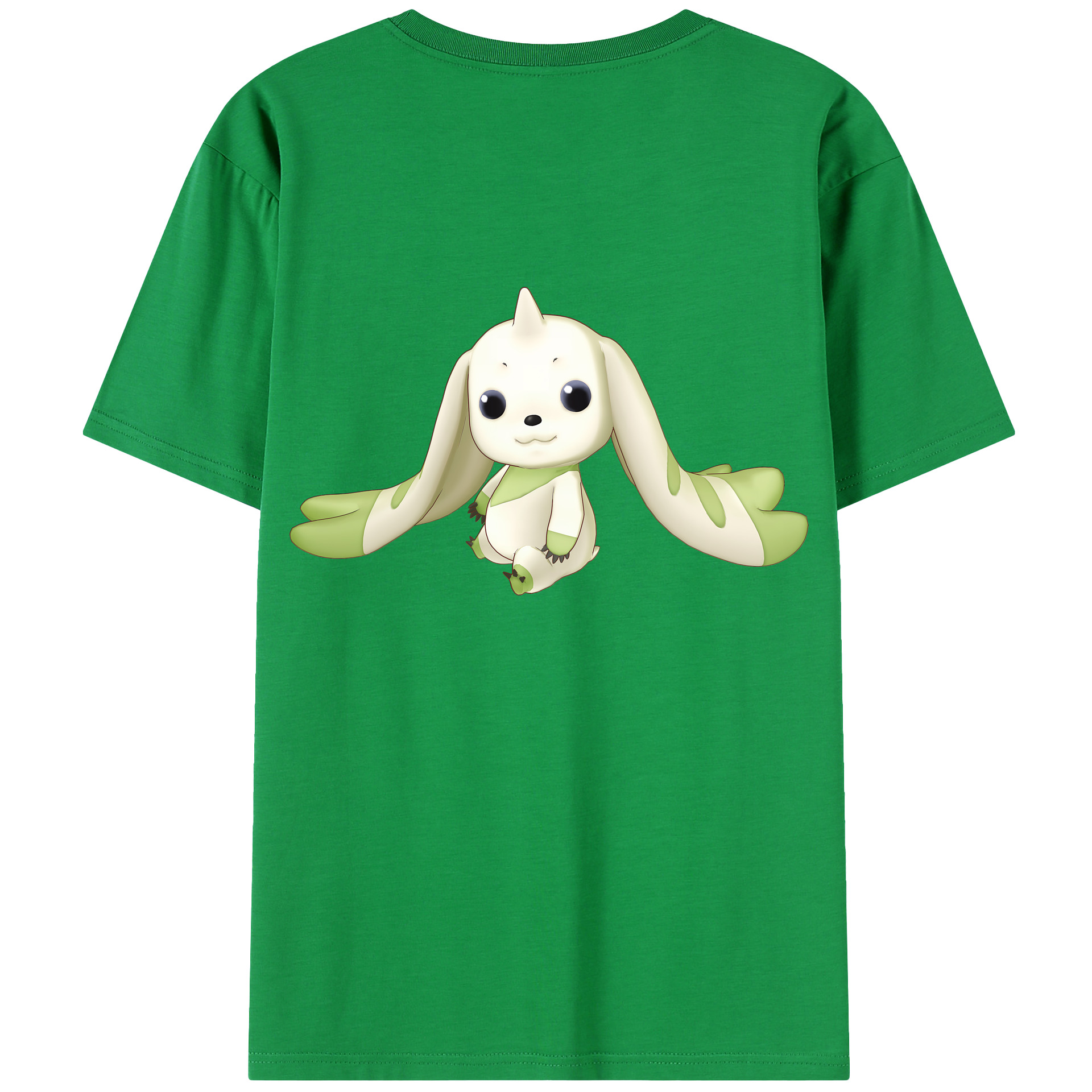 （画像用） Digimon デジタルモンスター/デジモン 綿100％半袖Tシャツ（背面プリント）