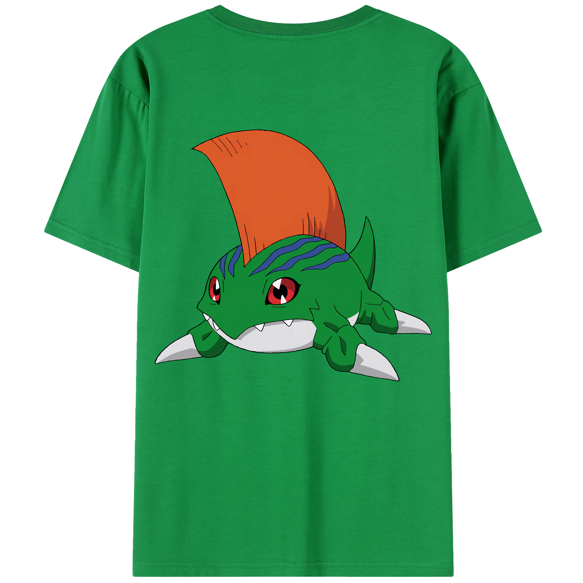 （画像用） Digimon デジタルモンスター/デジモン 綿100％半袖Tシャツ（背面プリント）
