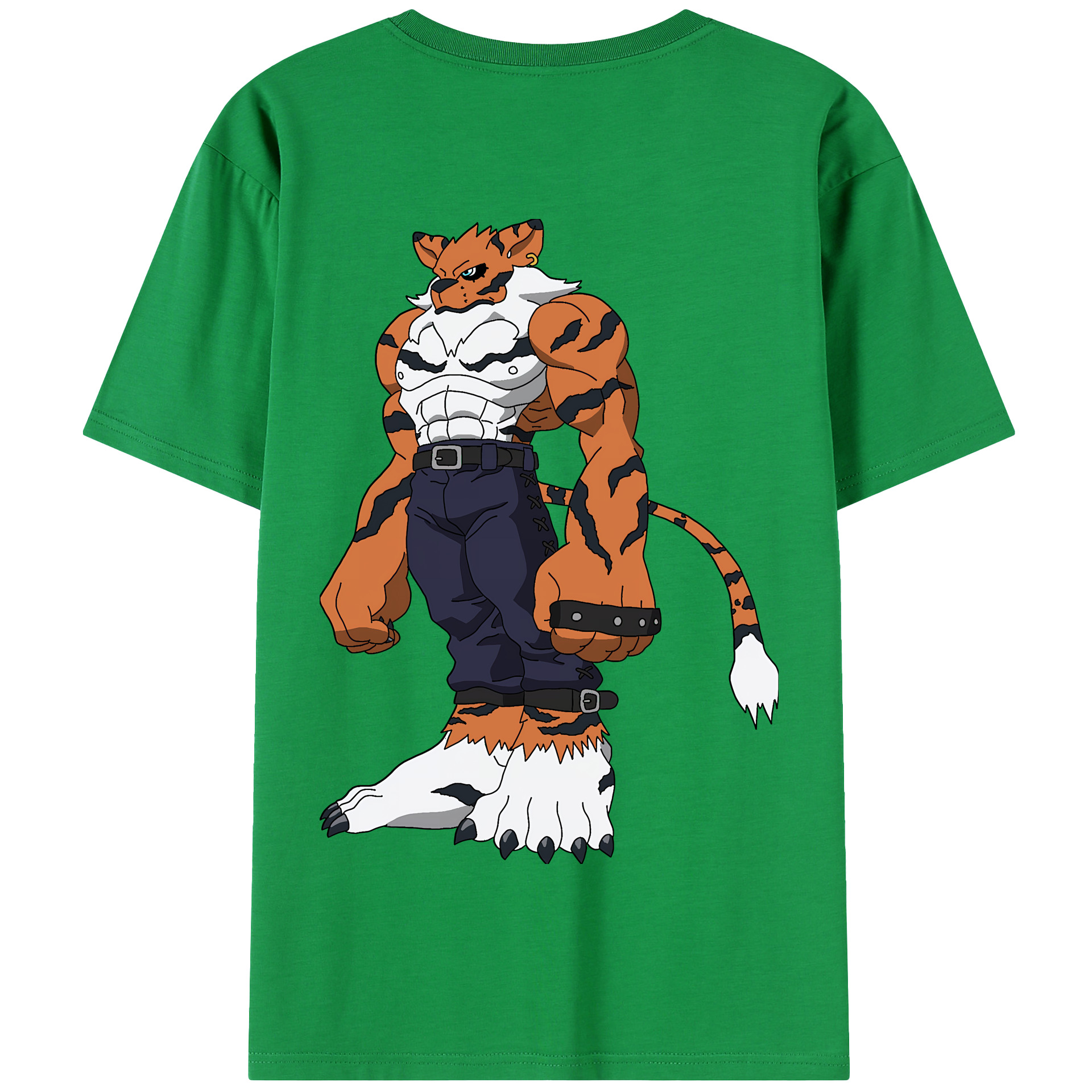 （画像用） Digimon デジタルモンスター/デジモン 綿100％半袖Tシャツ（背面プリント）