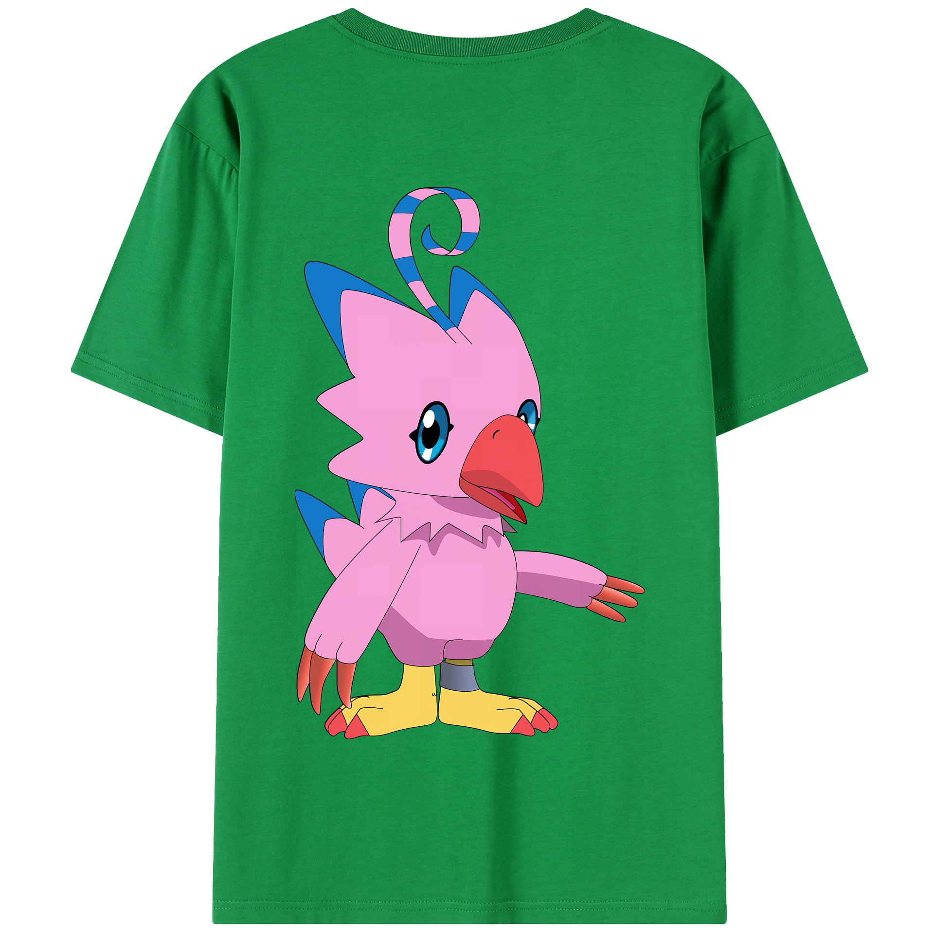 （画像用） Digimon デジタルモンスター/デジモン 綿100％半袖Tシャツ（背面プリント）