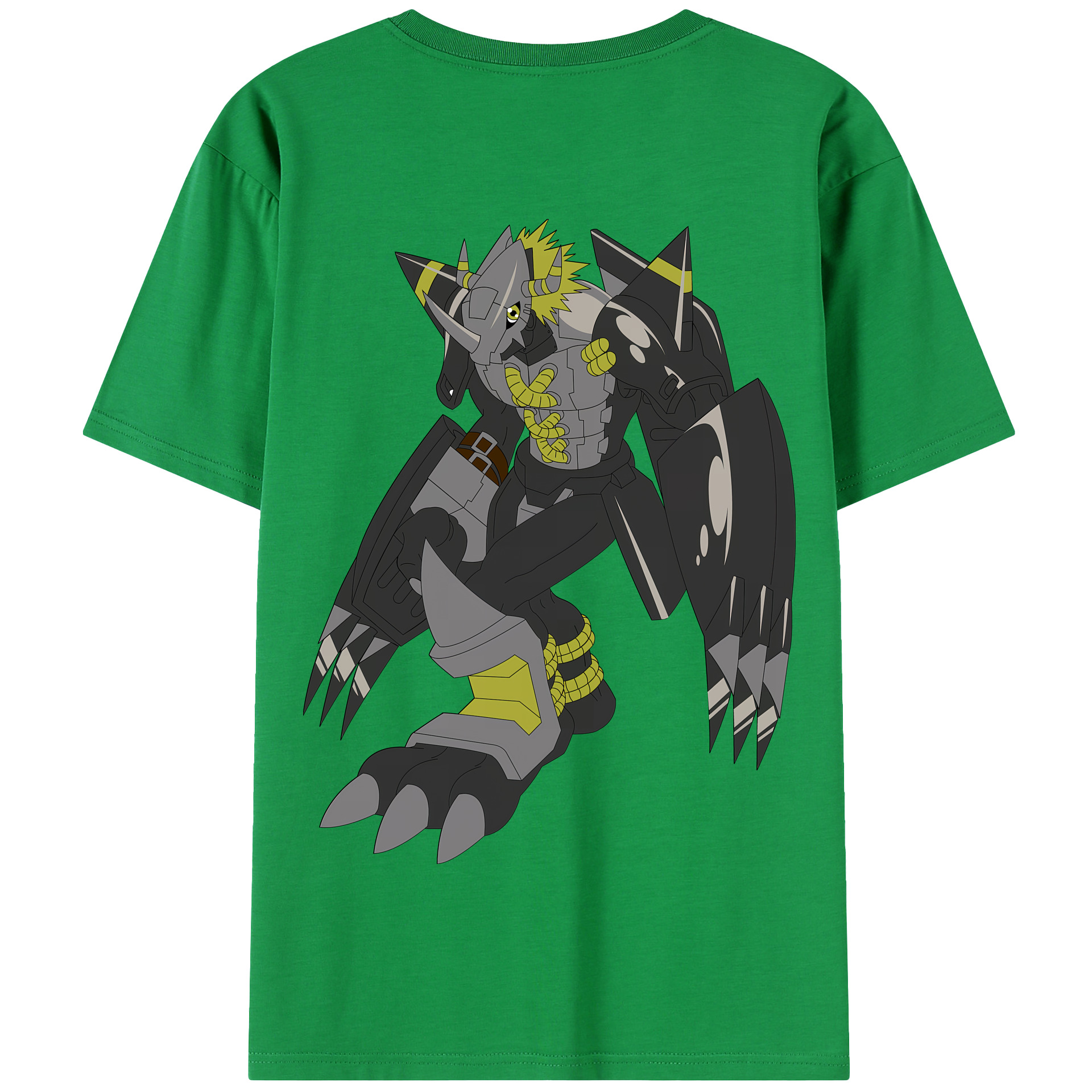 （画像用） Digimon デジタルモンスター/デジモン 綿100％半袖Tシャツ（背面プリント）