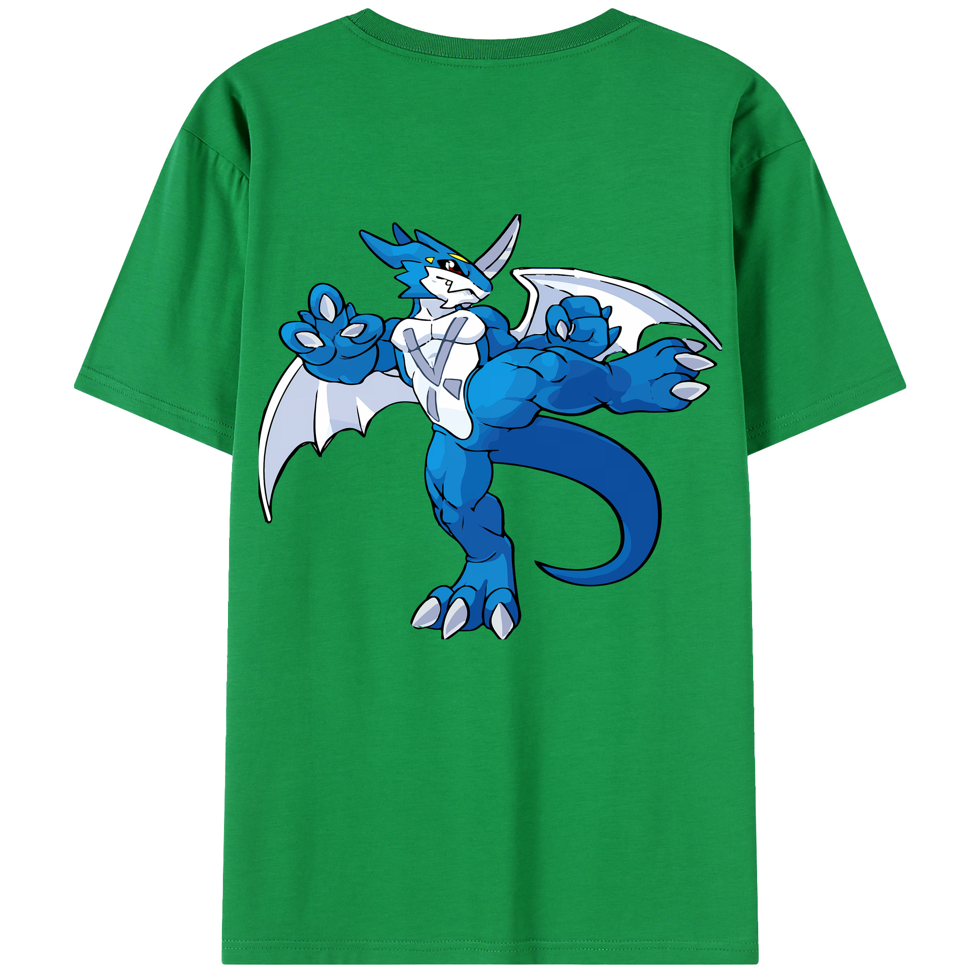 （画像用） Digimon デジタルモンスター/デジモン 綿100％半袖Tシャツ（背面プリント）