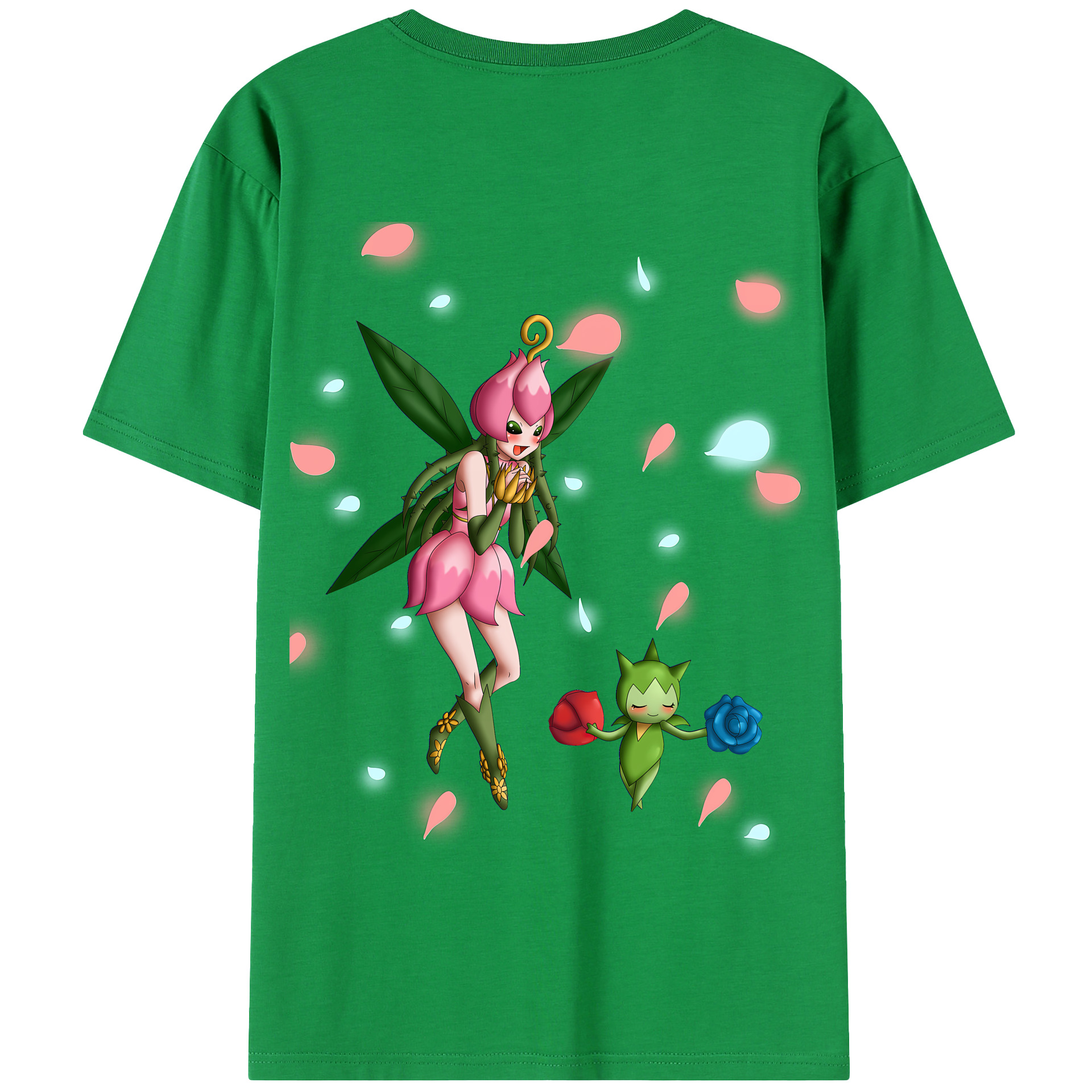（画像用） Digimon デジタルモンスター/デジモン 綿100％半袖Tシャツ（背面プリント）