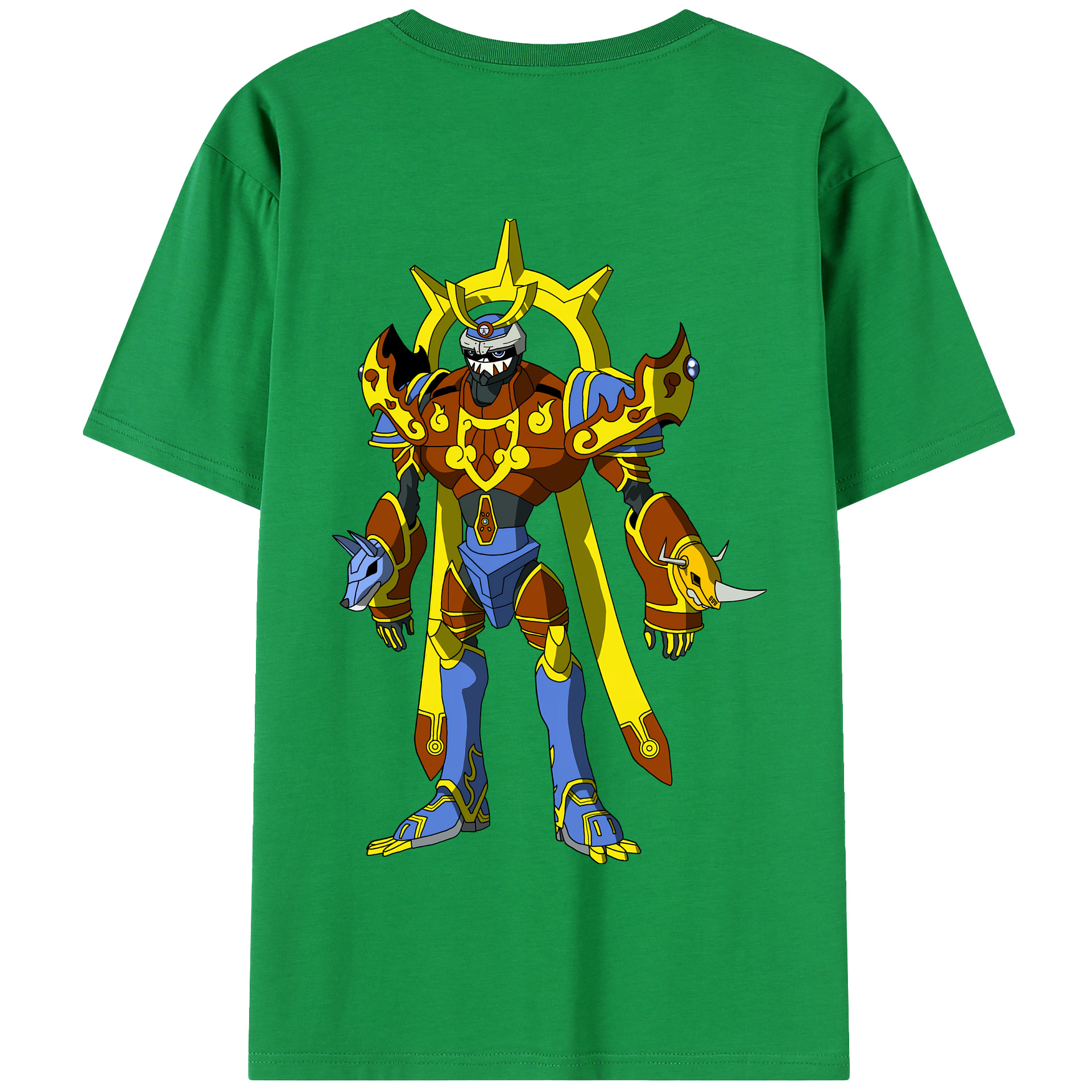 （画像用） Digimon デジタルモンスター/デジモン 綿100％半袖Tシャツ（背面プリント）