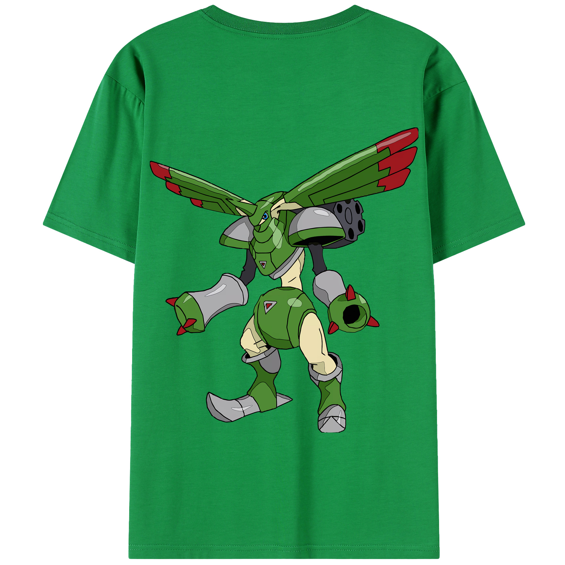 （画像用） Digimon デジタルモンスター/デジモン 綿100％半袖Tシャツ（背面プリント）