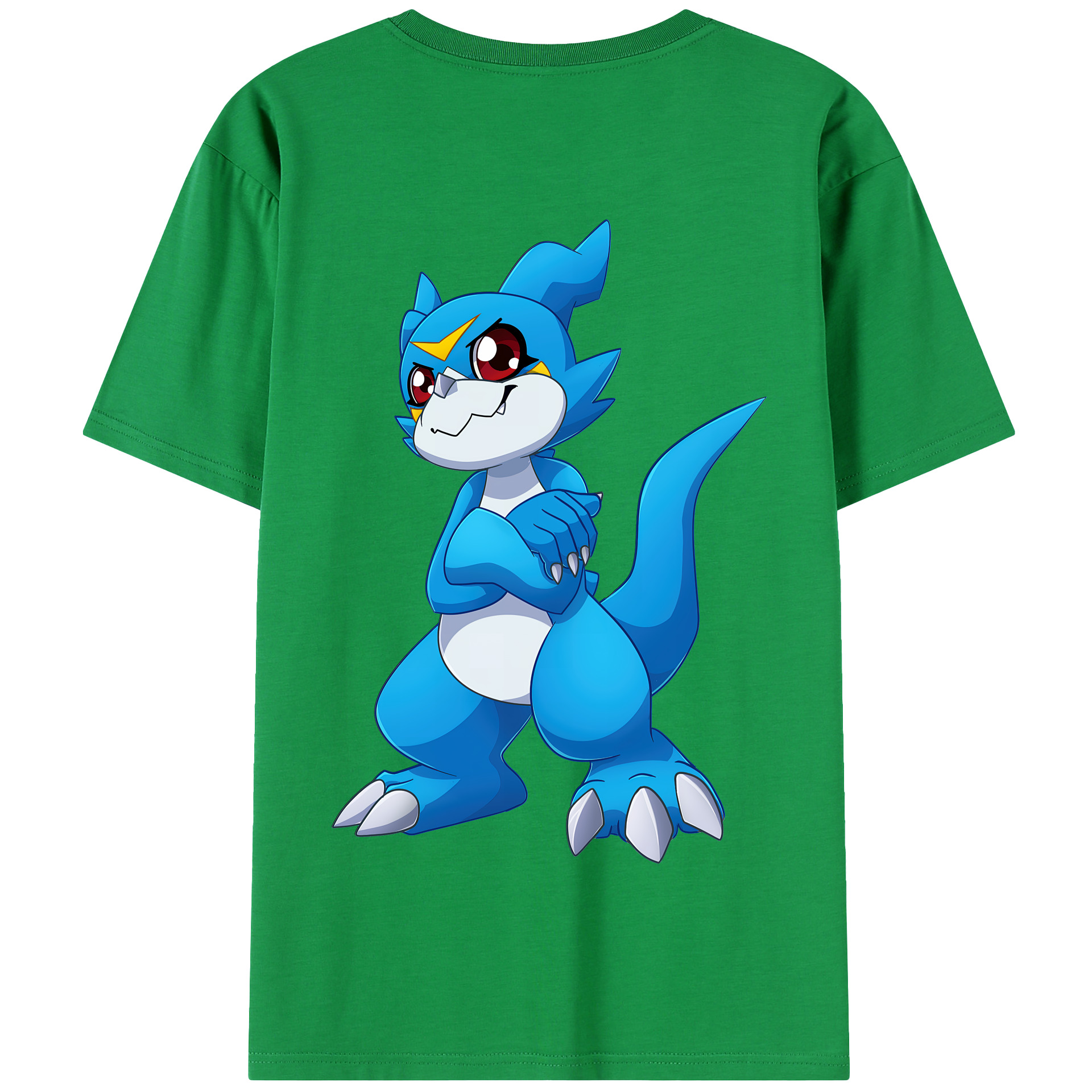 （画像用） Digimon デジタルモンスター/デジモン 綿100％半袖Tシャツ（背面プリント）