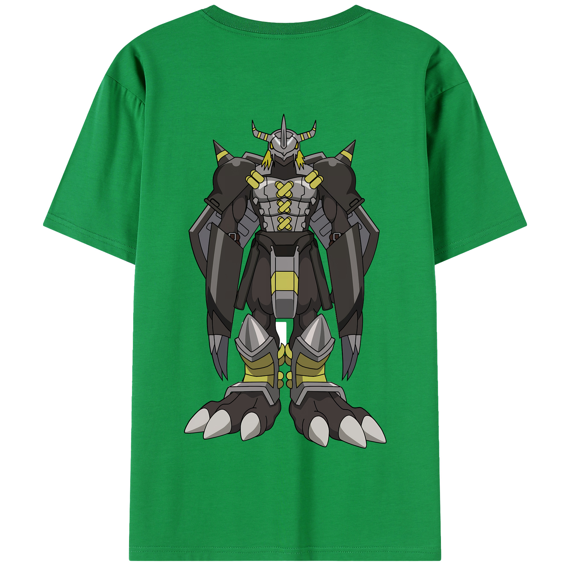 （画像用） Digimon デジタルモンスター/デジモン 綿100％半袖Tシャツ（背面プリント）