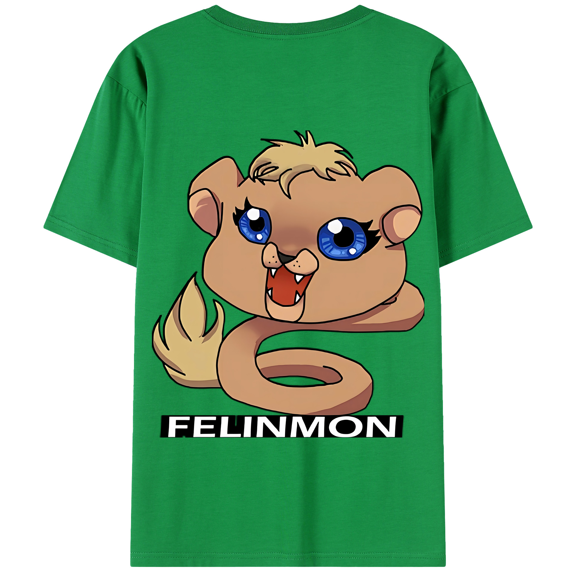 （画像用） Digimon デジタルモンスター/デジモン 綿100％半袖Tシャツ（背面プリント）