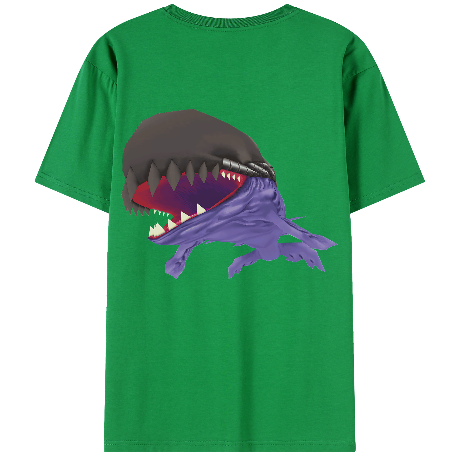 （画像用） Digimon デジタルモンスター/デジモン 綿100％半袖Tシャツ（背面プリント）