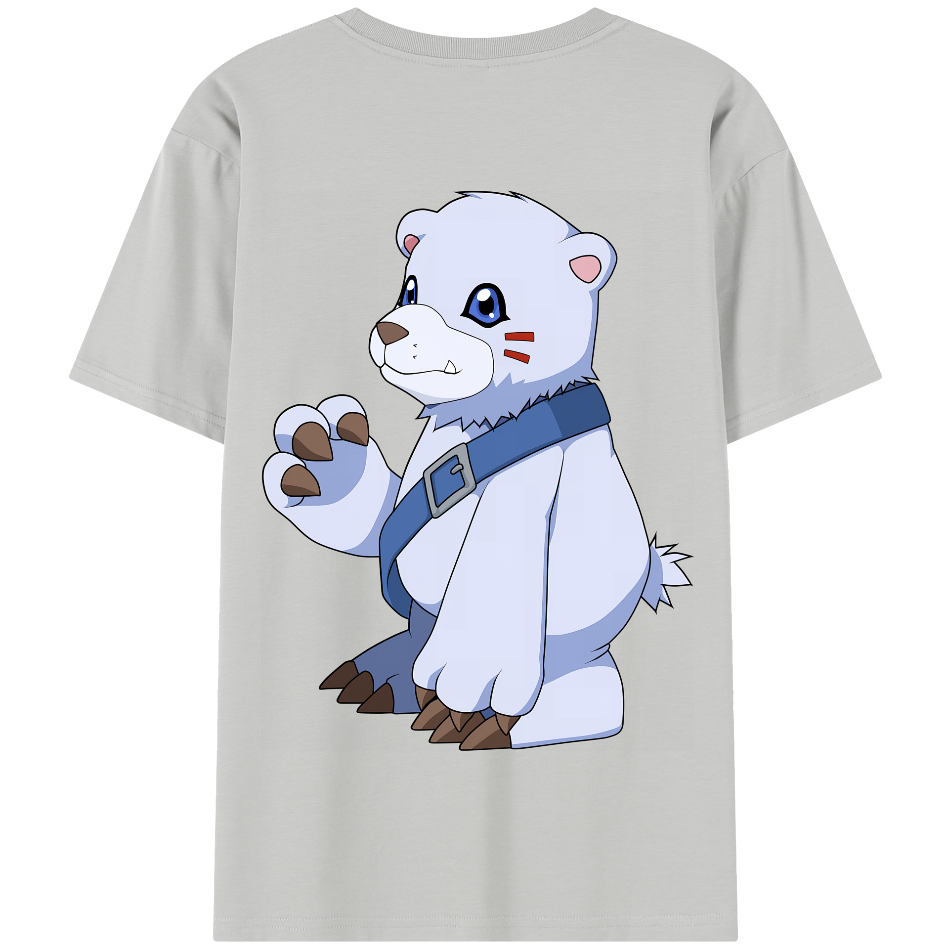 （画像用） Digimon デジタルモンスター/デジモン 綿100％半袖Tシャツ（背面プリント）