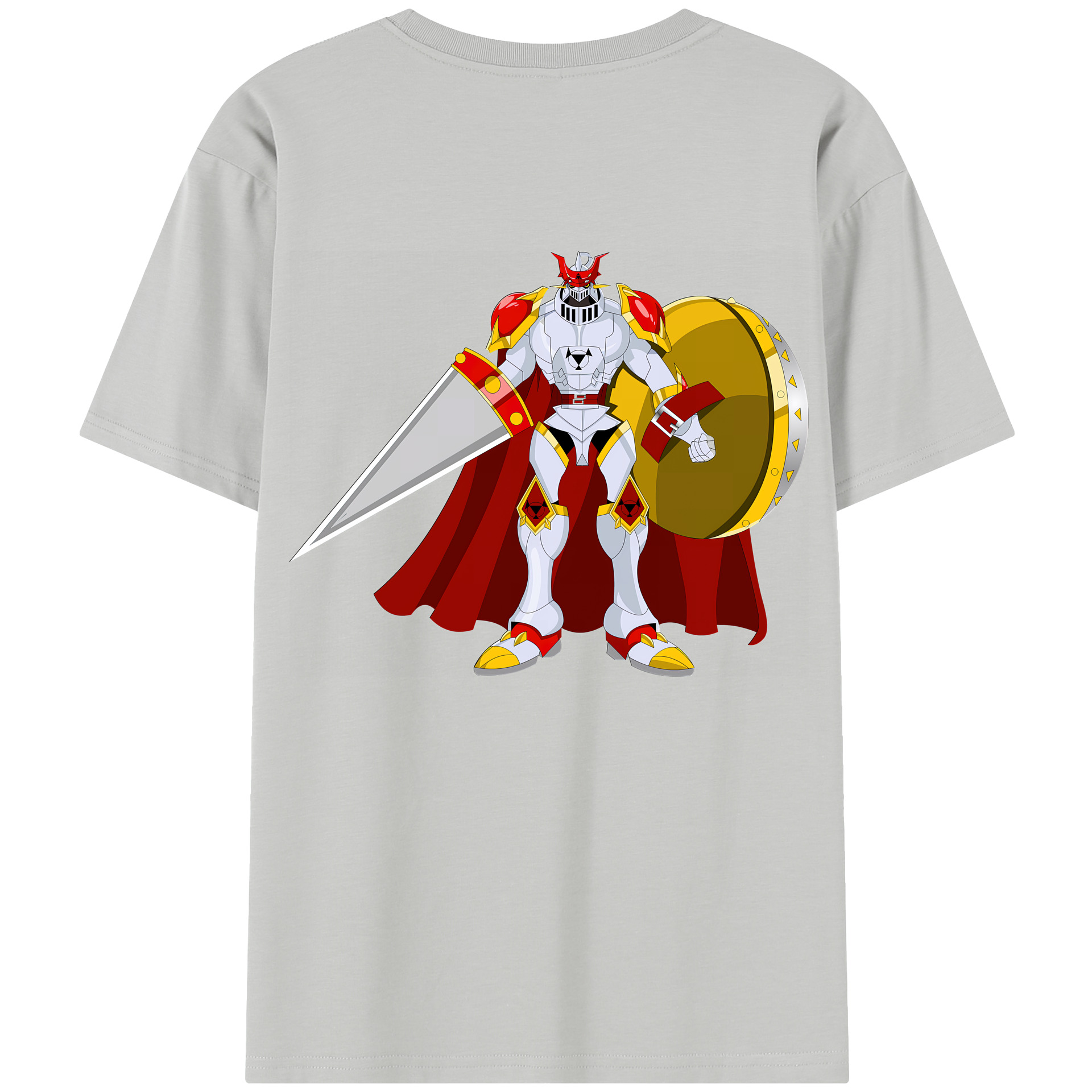 （画像用） Digimon デジタルモンスター/デジモン 綿100％半袖Tシャツ（背面プリント）