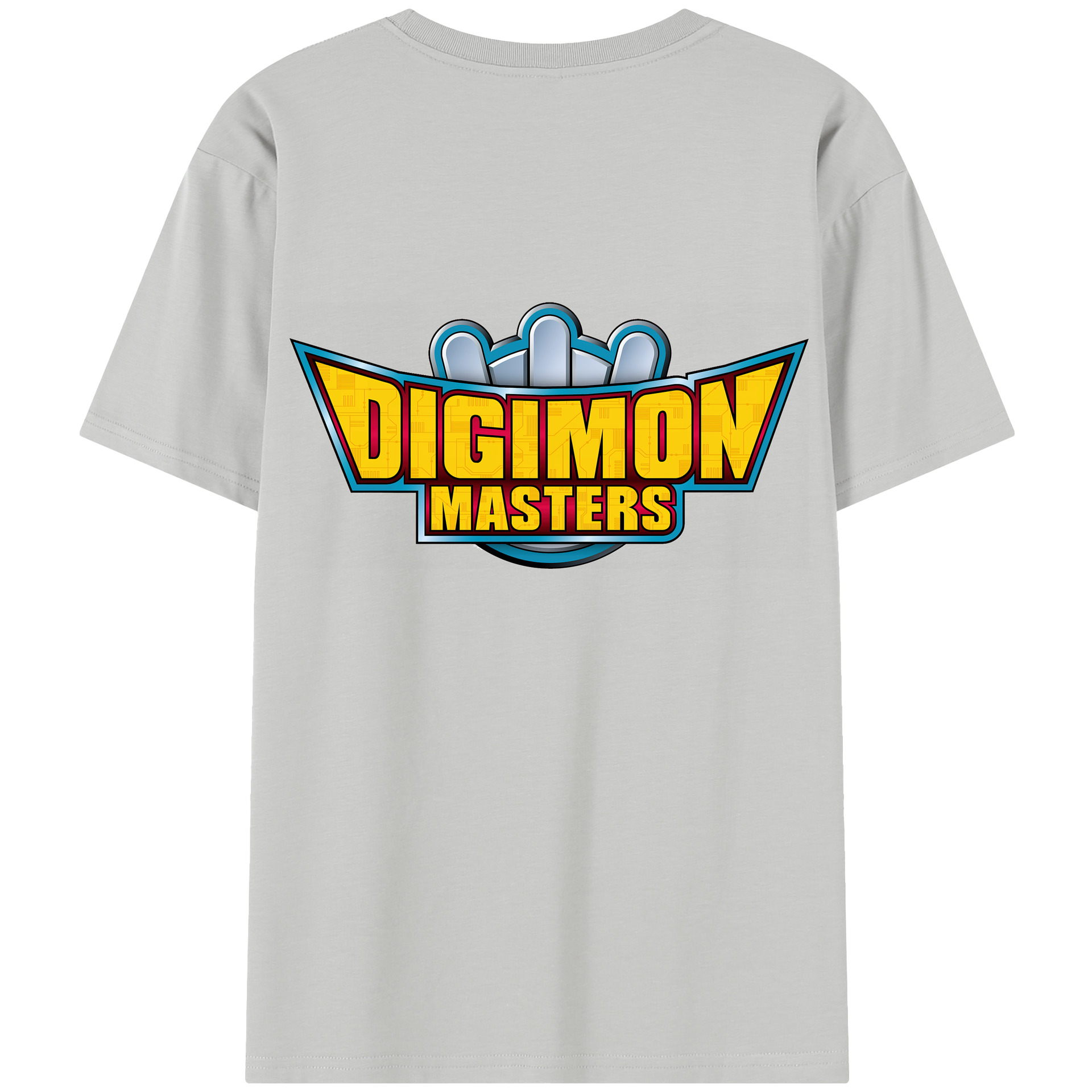（画像用） Digimon デジタルモンスター/デジモン 綿100％半袖Tシャツ（背面プリント）