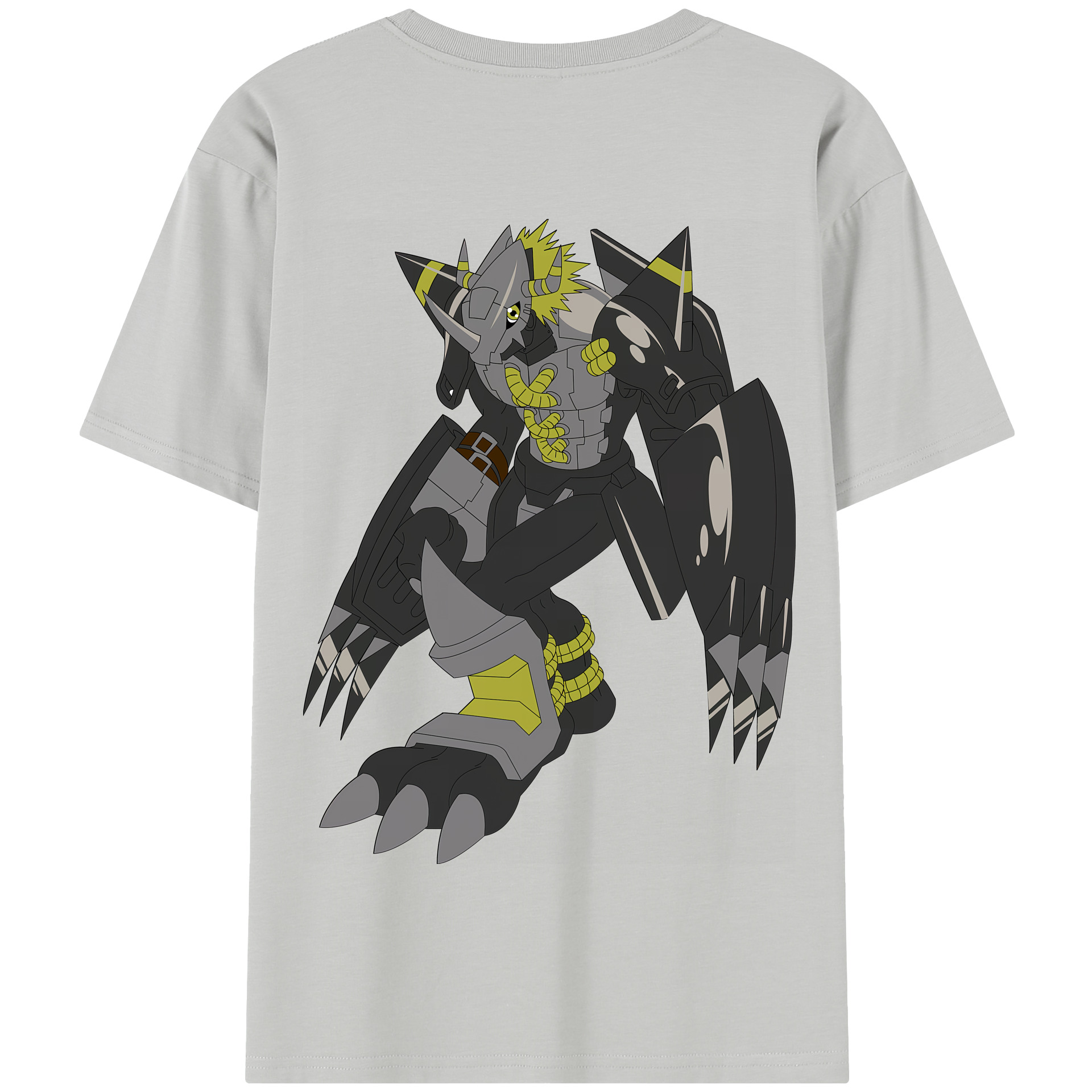 （画像用） Digimon デジタルモンスター/デジモン 綿100％半袖Tシャツ（背面プリント）
