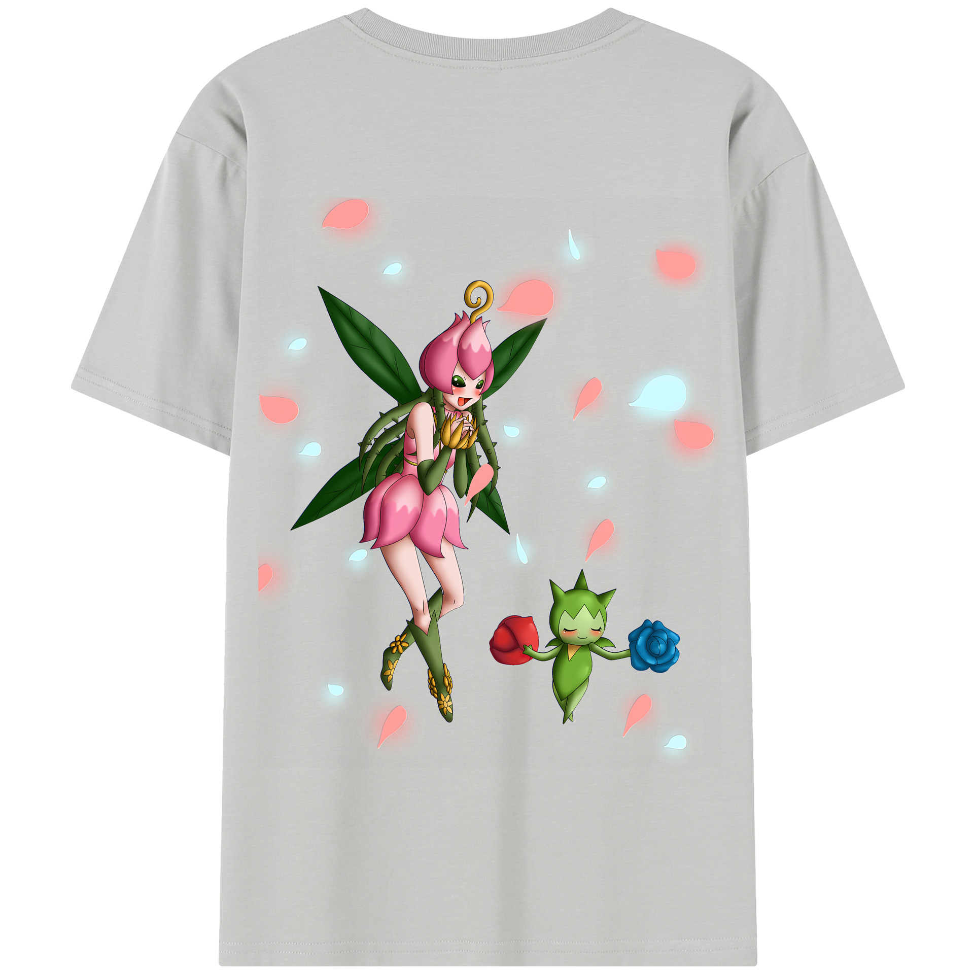 （画像用） Digimon デジタルモンスター/デジモン 綿100％半袖Tシャツ（背面プリント）