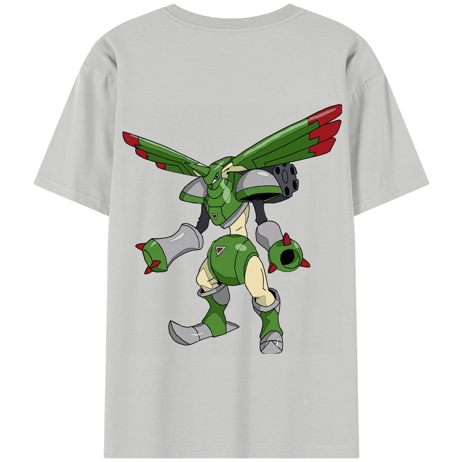 （画像用） Digimon デジタルモンスター/デジモン 綿100％半袖Tシャツ（背面プリント）