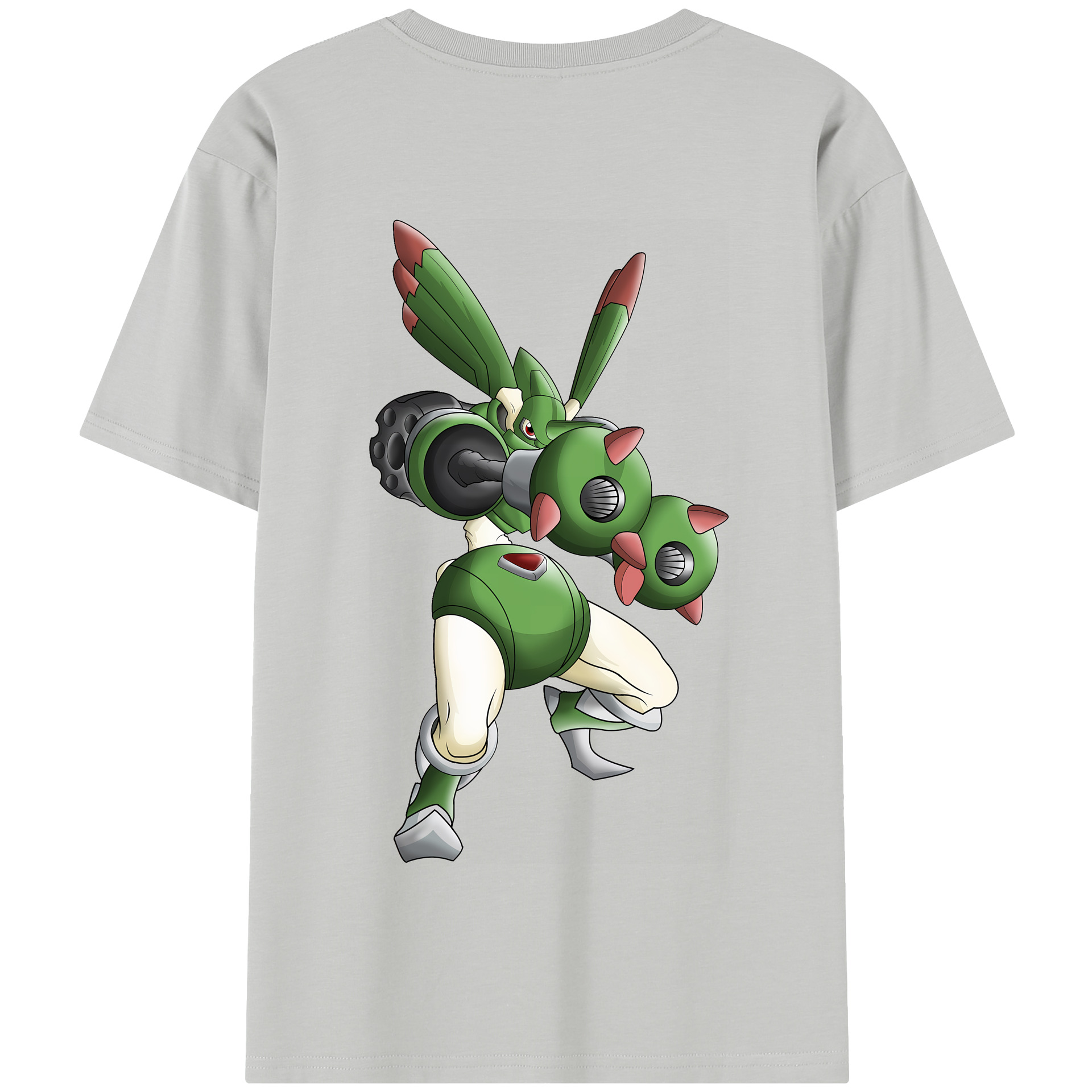 （画像用） Digimon デジタルモンスター/デジモン 綿100％半袖Tシャツ（背面プリント）