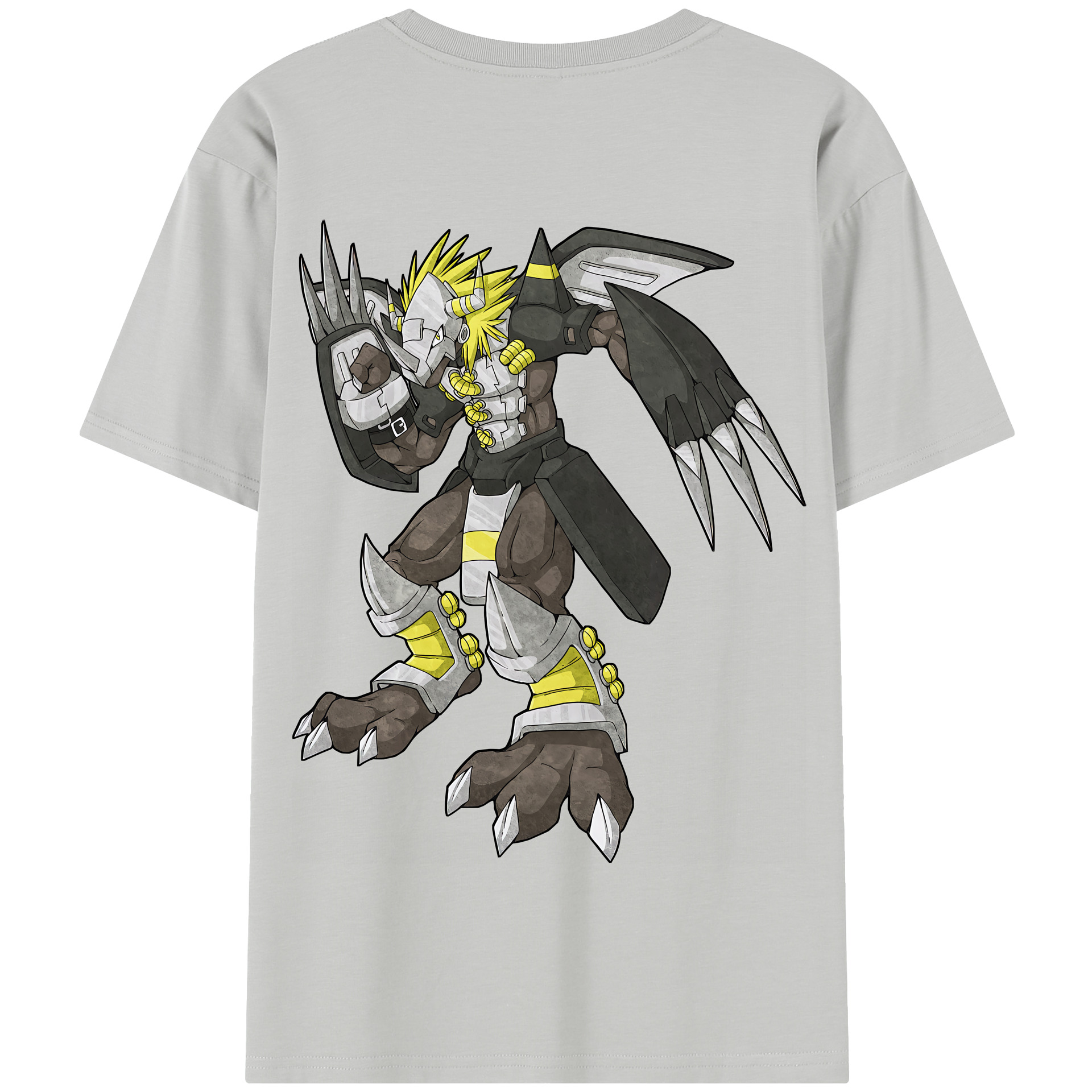 （画像用） Digimon デジタルモンスター/デジモン 綿100％半袖Tシャツ（背面プリント）