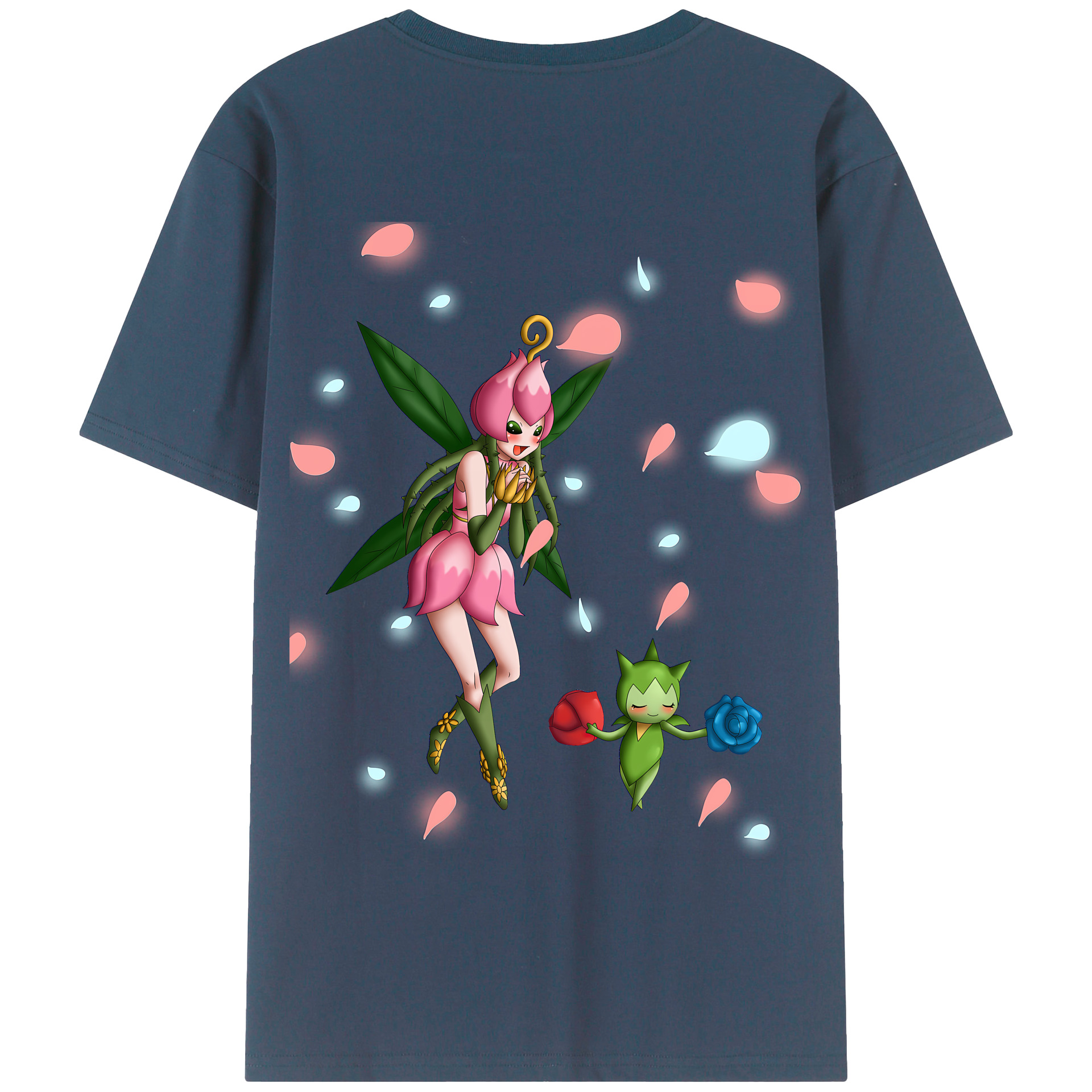 （画像用） Digimon デジタルモンスター/デジモン 綿100％半袖Tシャツ（背面プリント）