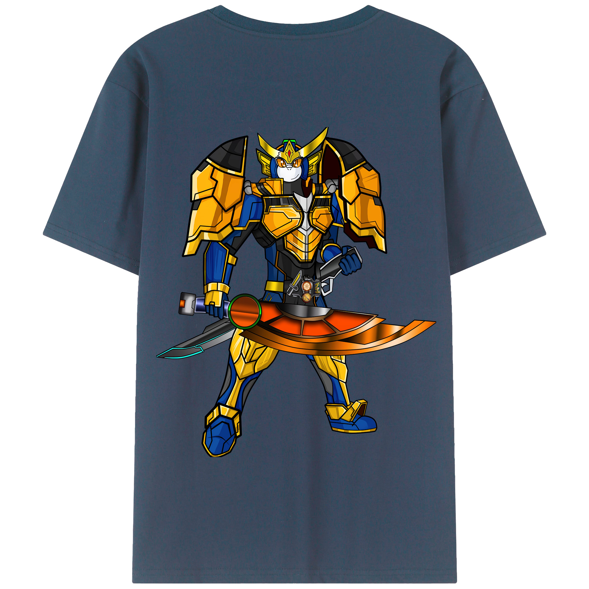 （画像用） Digimon デジタルモンスター/デジモン 綿100％半袖Tシャツ（背面プリント）