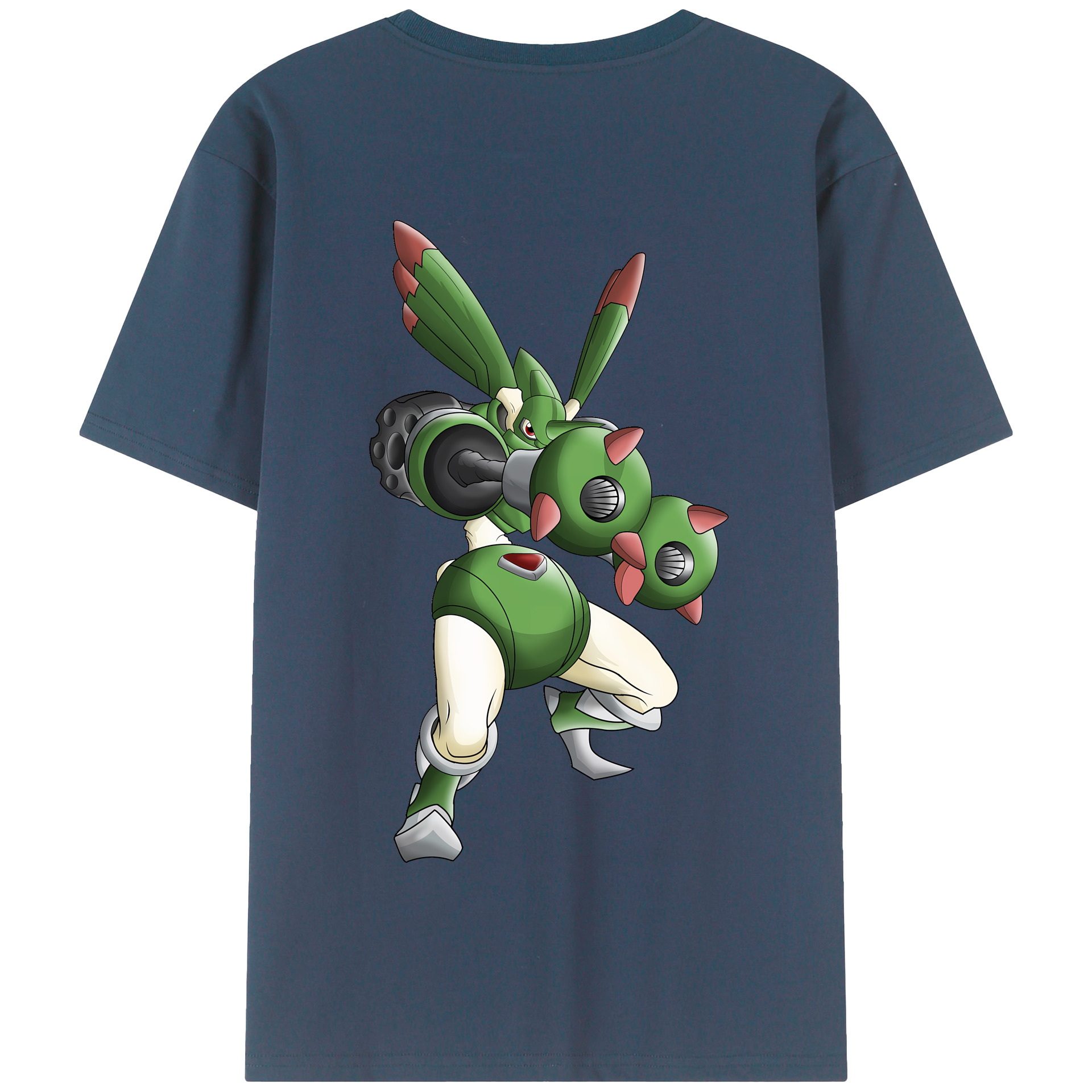 （画像用） Digimon デジタルモンスター/デジモン 綿100％半袖Tシャツ（背面プリント）