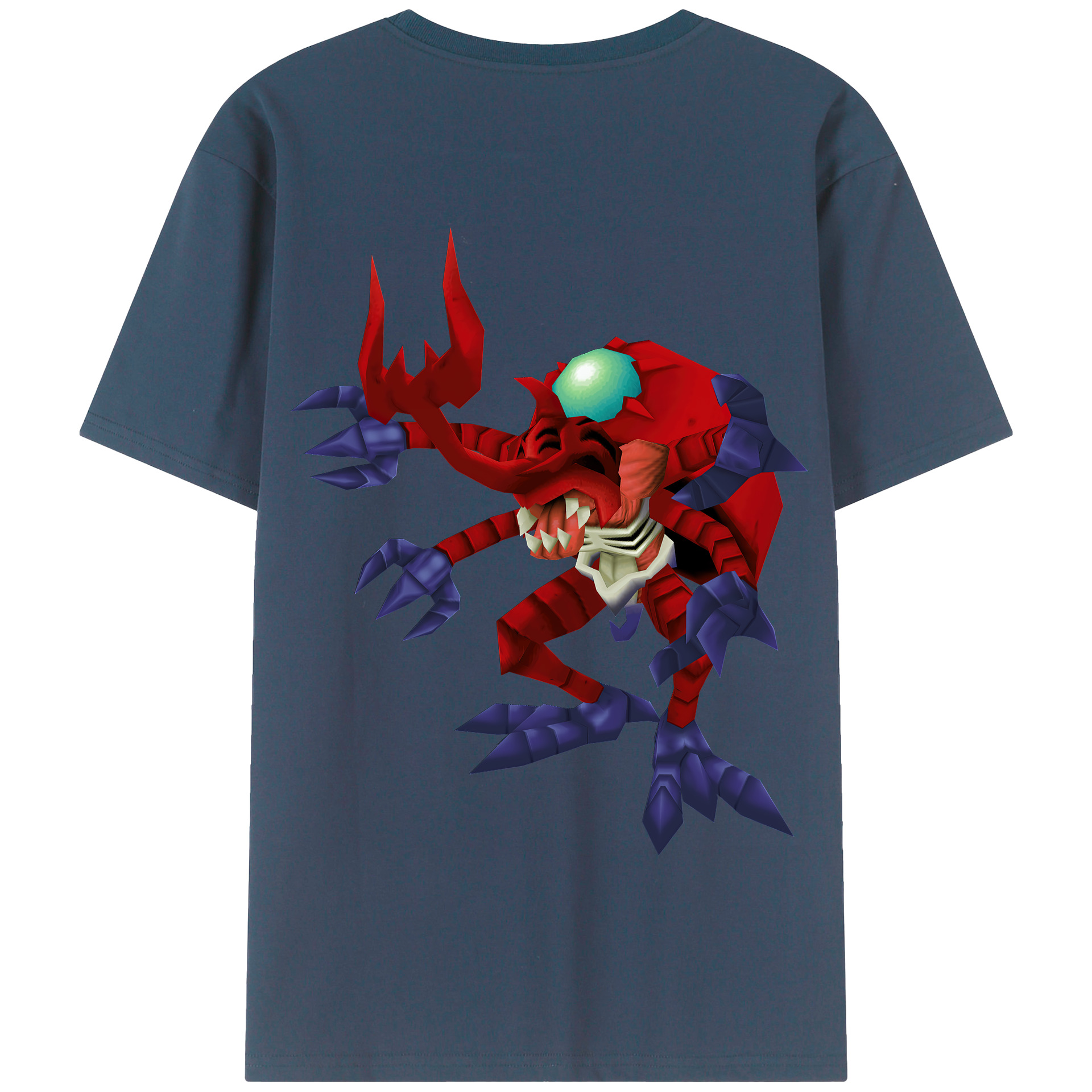 （画像用） Digimon デジタルモンスター/デジモン 綿100％半袖Tシャツ（背面プリント）