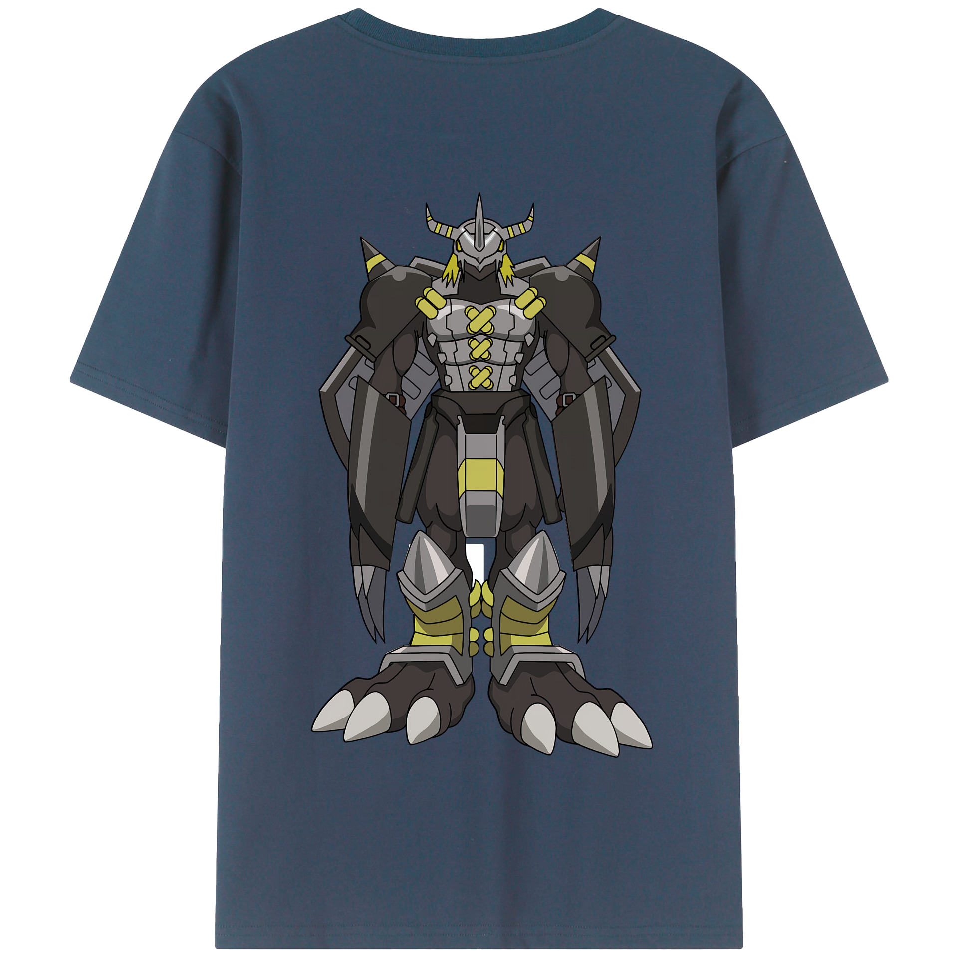 （画像用） Digimon デジタルモンスター/デジモン 綿100％半袖Tシャツ（背面プリント）