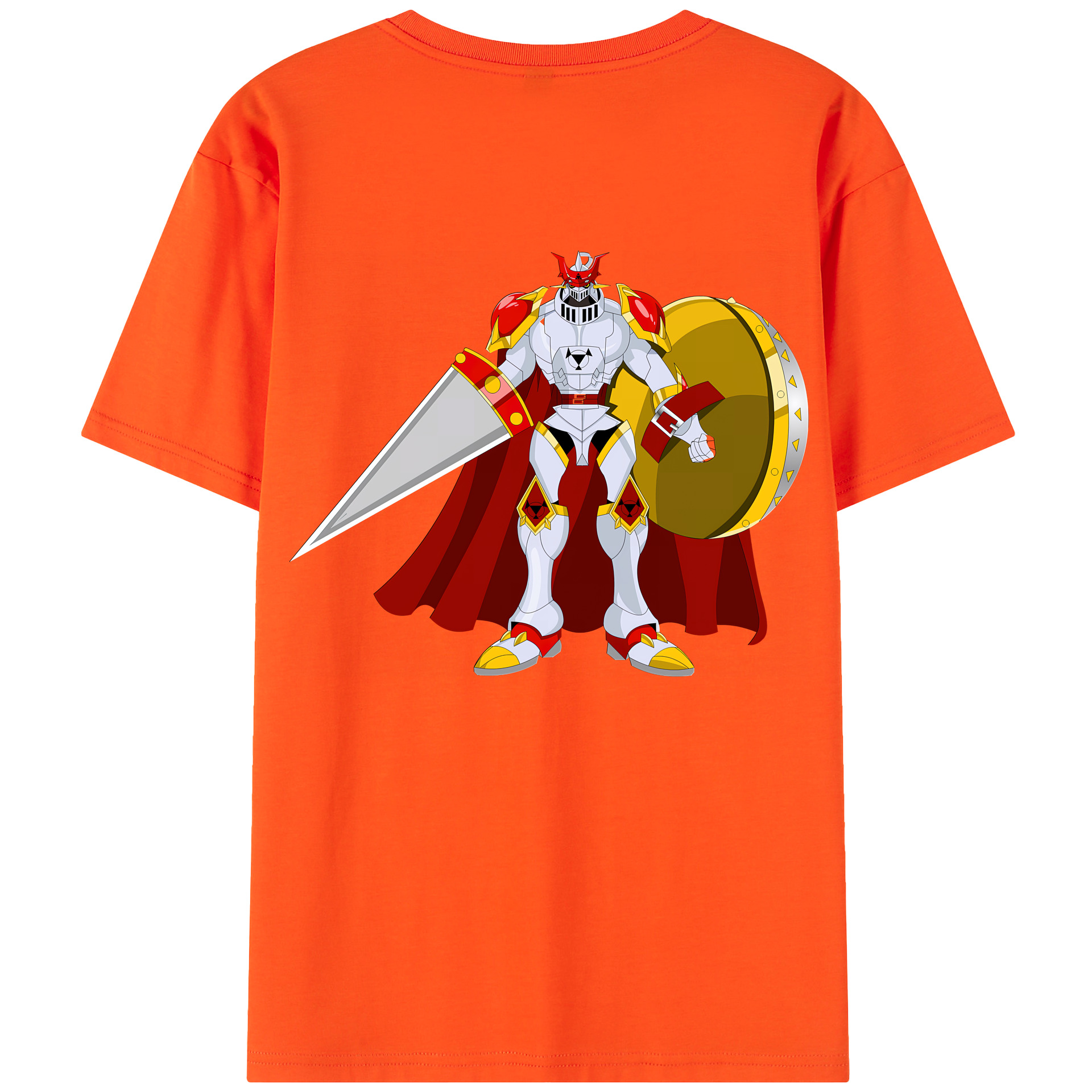 （画像用） Digimon デジタルモンスター/デジモン 綿100％半袖Tシャツ（背面プリント）