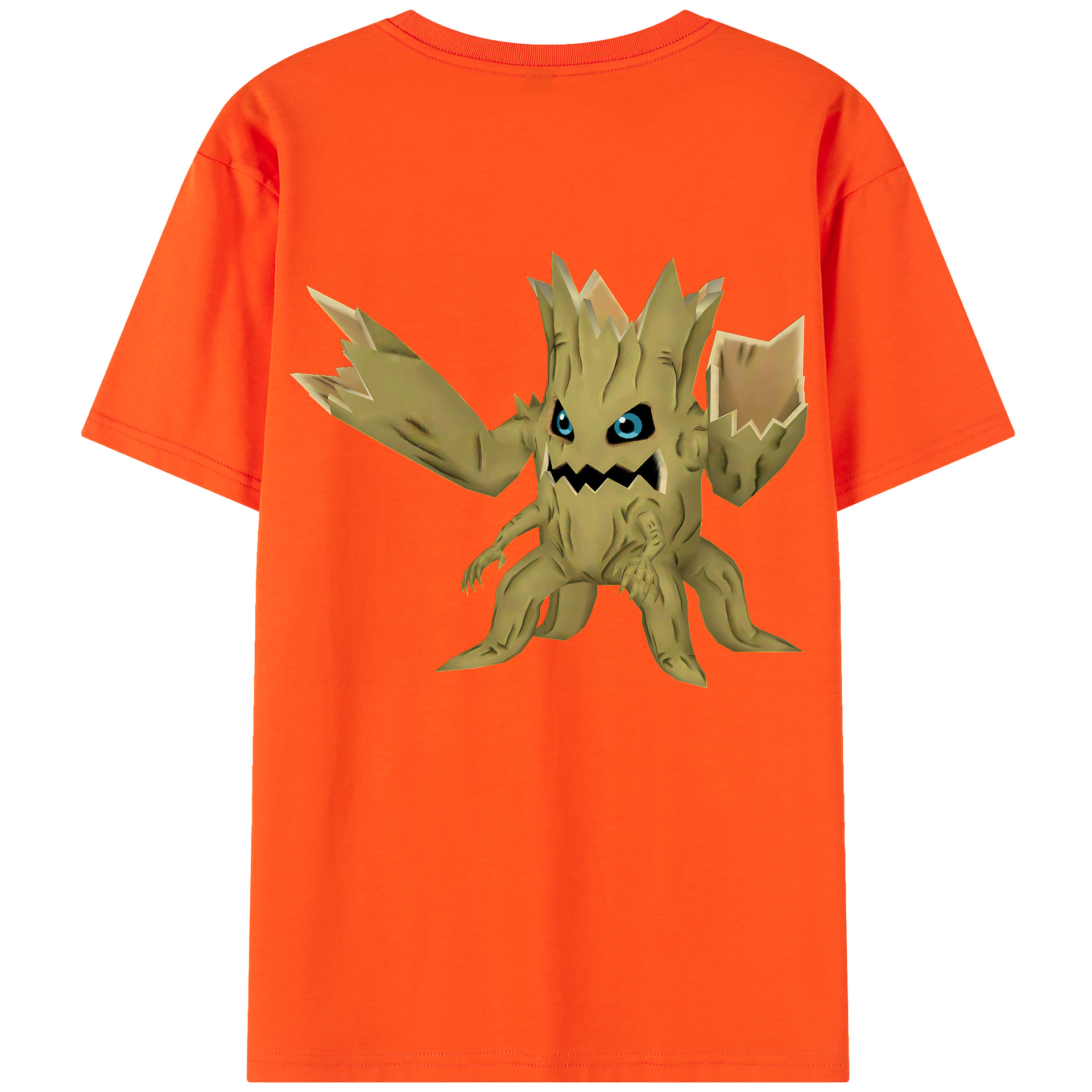 （画像用） Digimon デジタルモンスター/デジモン 綿100％半袖Tシャツ（背面プリント）