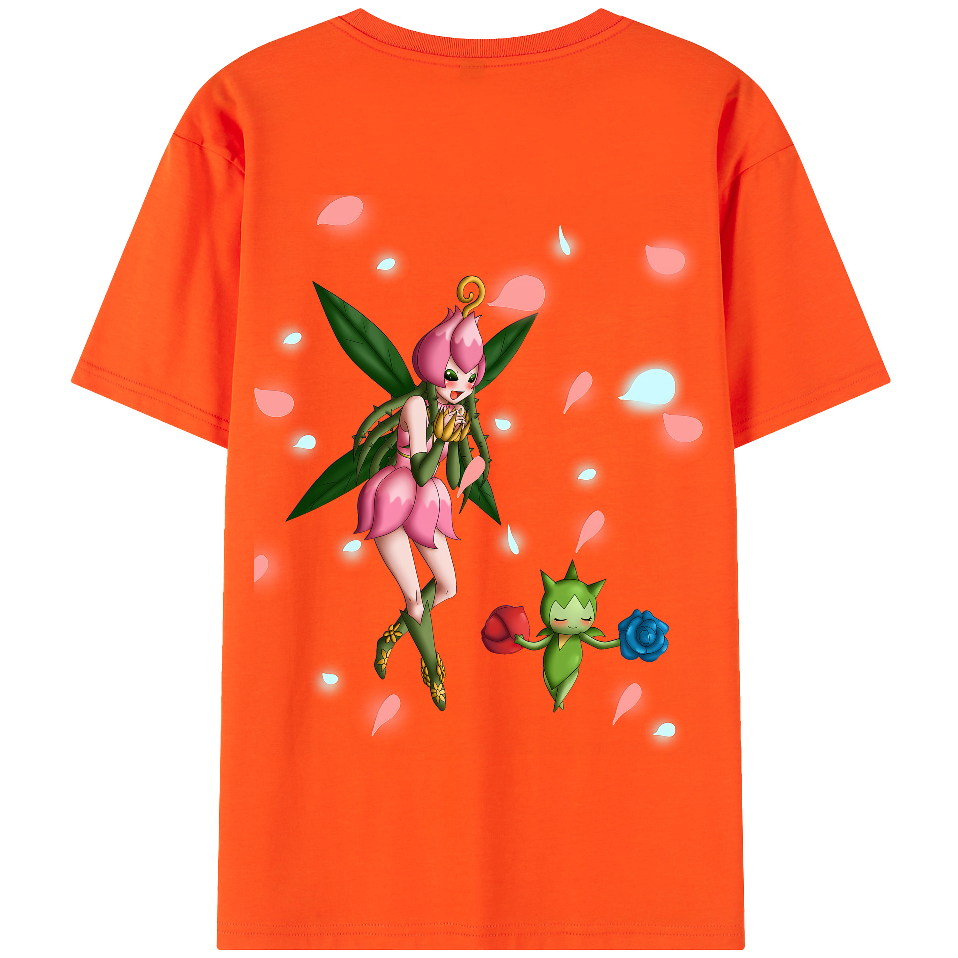 （画像用） Digimon デジタルモンスター/デジモン 綿100％半袖Tシャツ（背面プリント）