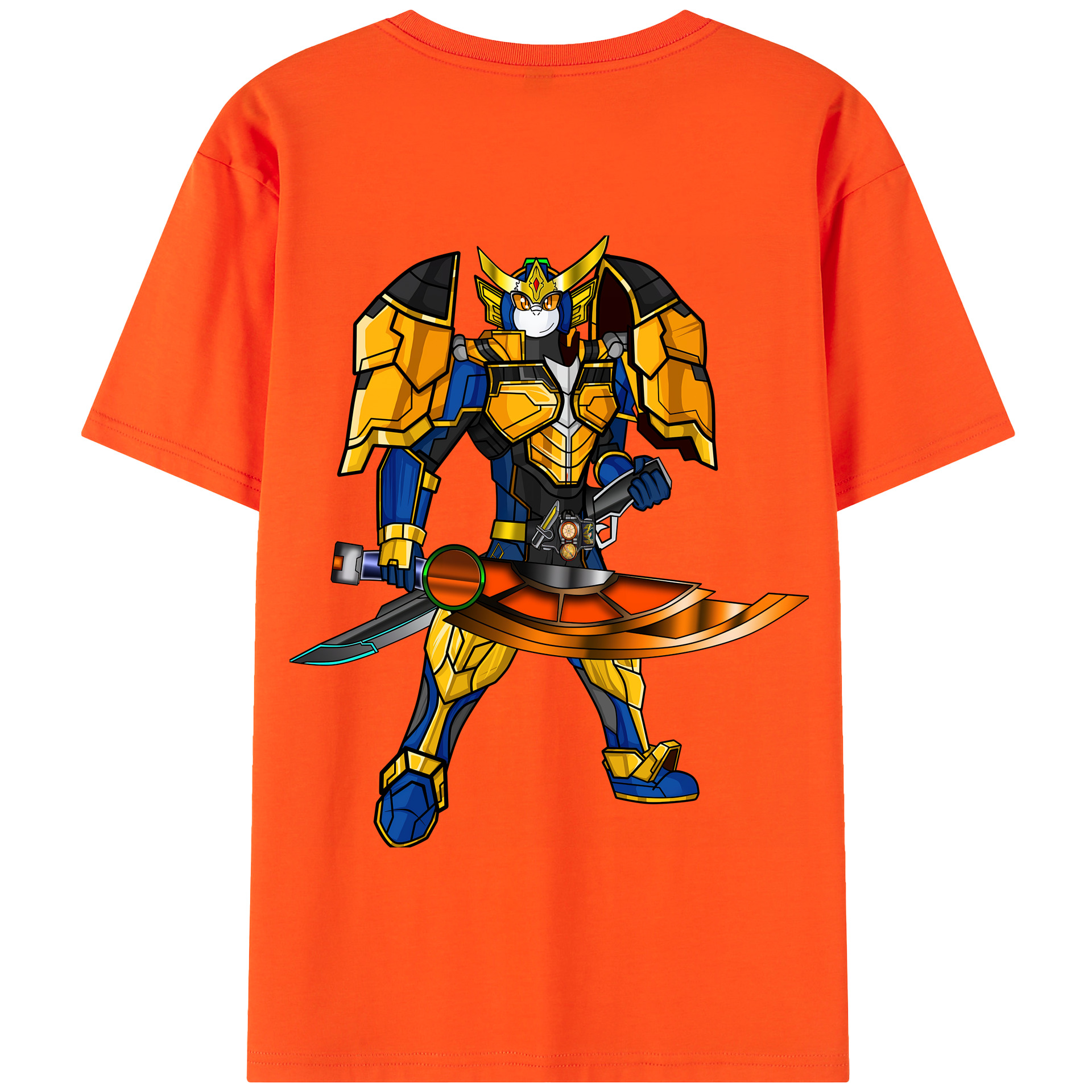 （画像用） Digimon デジタルモンスター/デジモン 綿100％半袖Tシャツ（背面プリント）
