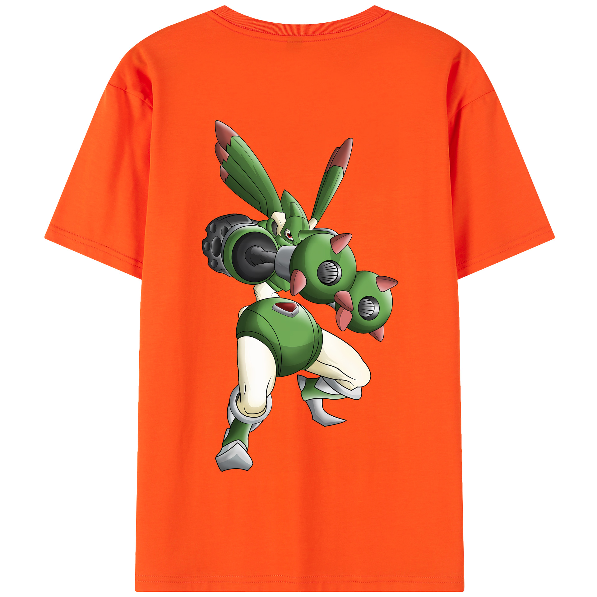 （画像用） Digimon デジタルモンスター/デジモン 綿100％半袖Tシャツ（背面プリント）