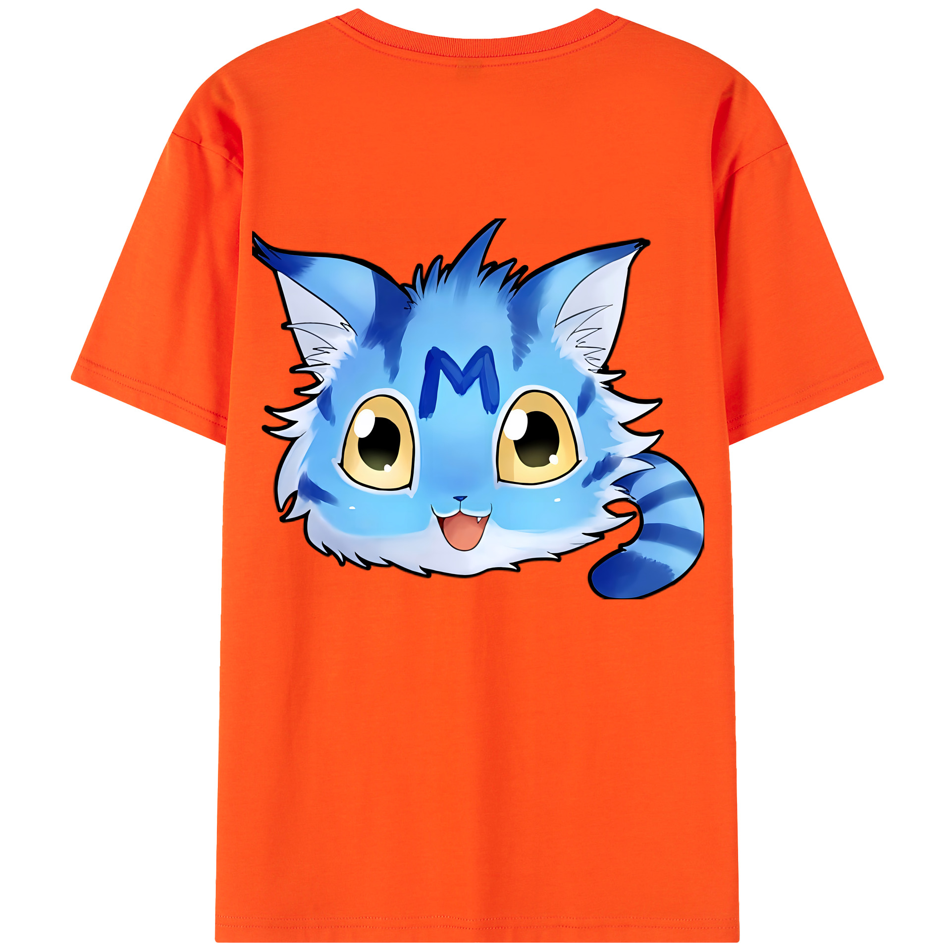 （画像用） Digimon デジタルモンスター/デジモン 綿100％半袖Tシャツ（背面プリント）