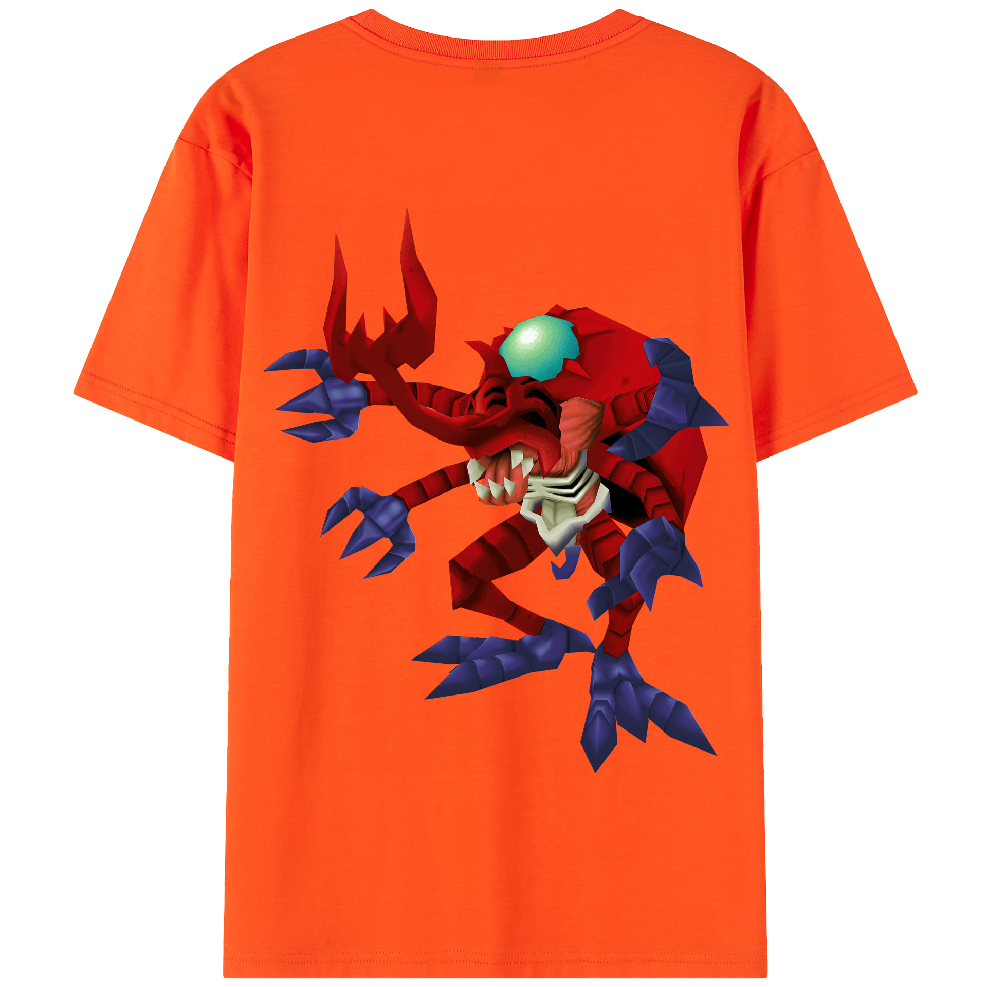 （画像用） Digimon デジタルモンスター/デジモン 綿100％半袖Tシャツ（背面プリント）