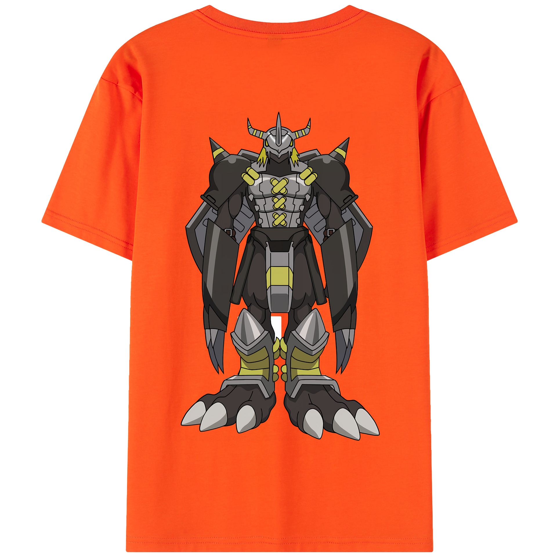 （画像用） Digimon デジタルモンスター/デジモン 綿100％半袖Tシャツ（背面プリント）