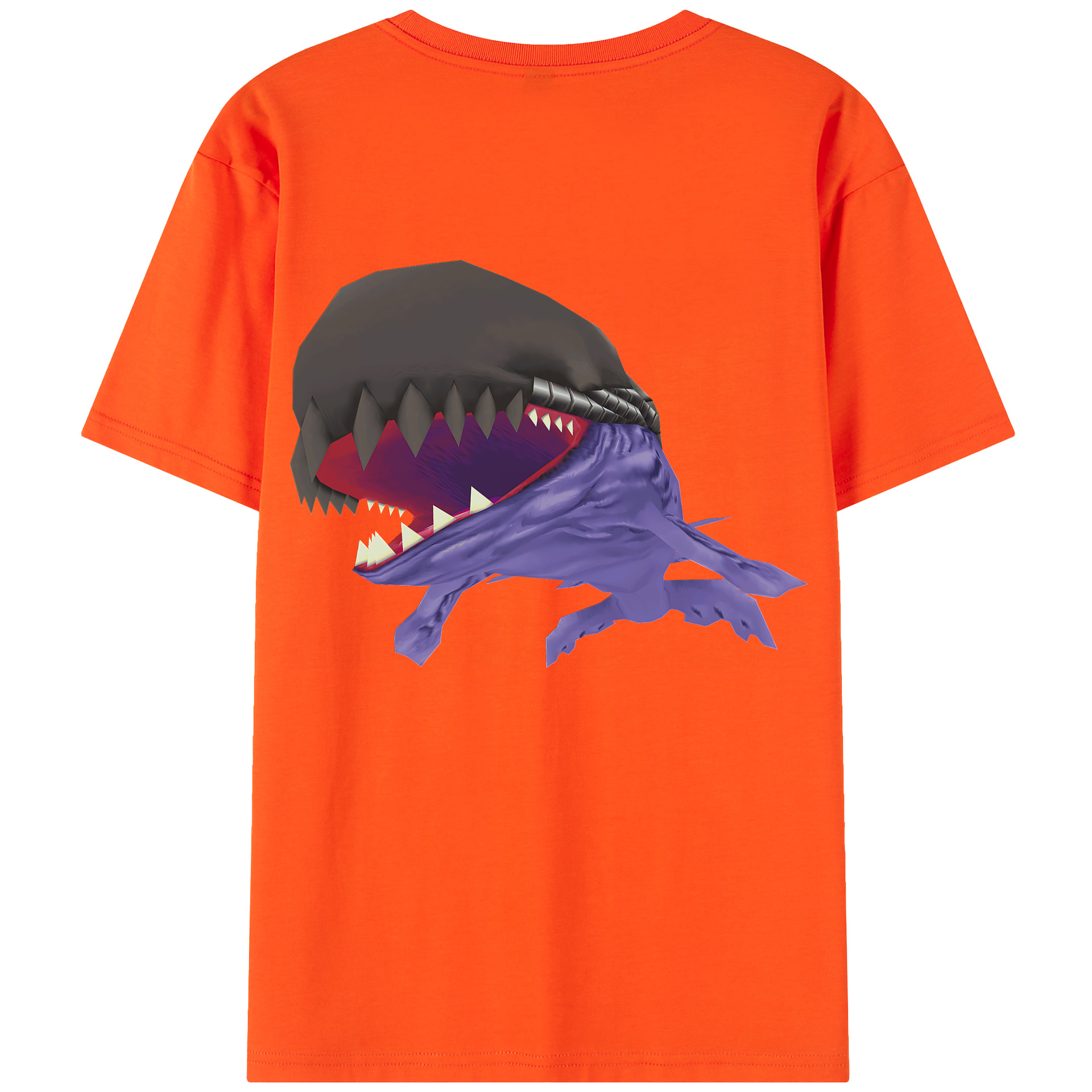 （画像用） Digimon デジタルモンスター/デジモン 綿100％半袖Tシャツ（背面プリント）
