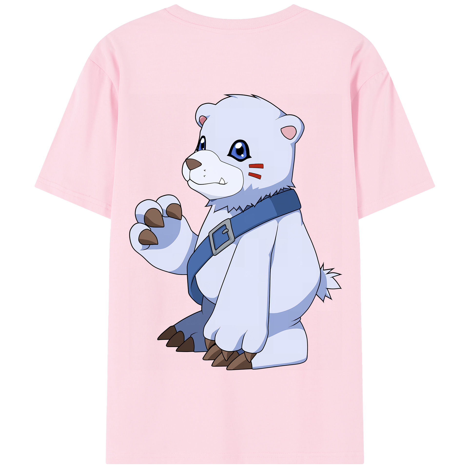 （画像用） Digimon デジタルモンスター/デジモン 綿100％半袖Tシャツ（背面プリント）