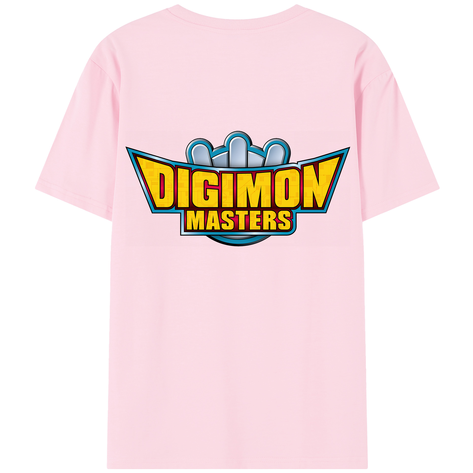 （画像用） Digimon デジタルモンスター/デジモン 綿100％半袖Tシャツ（背面プリント）