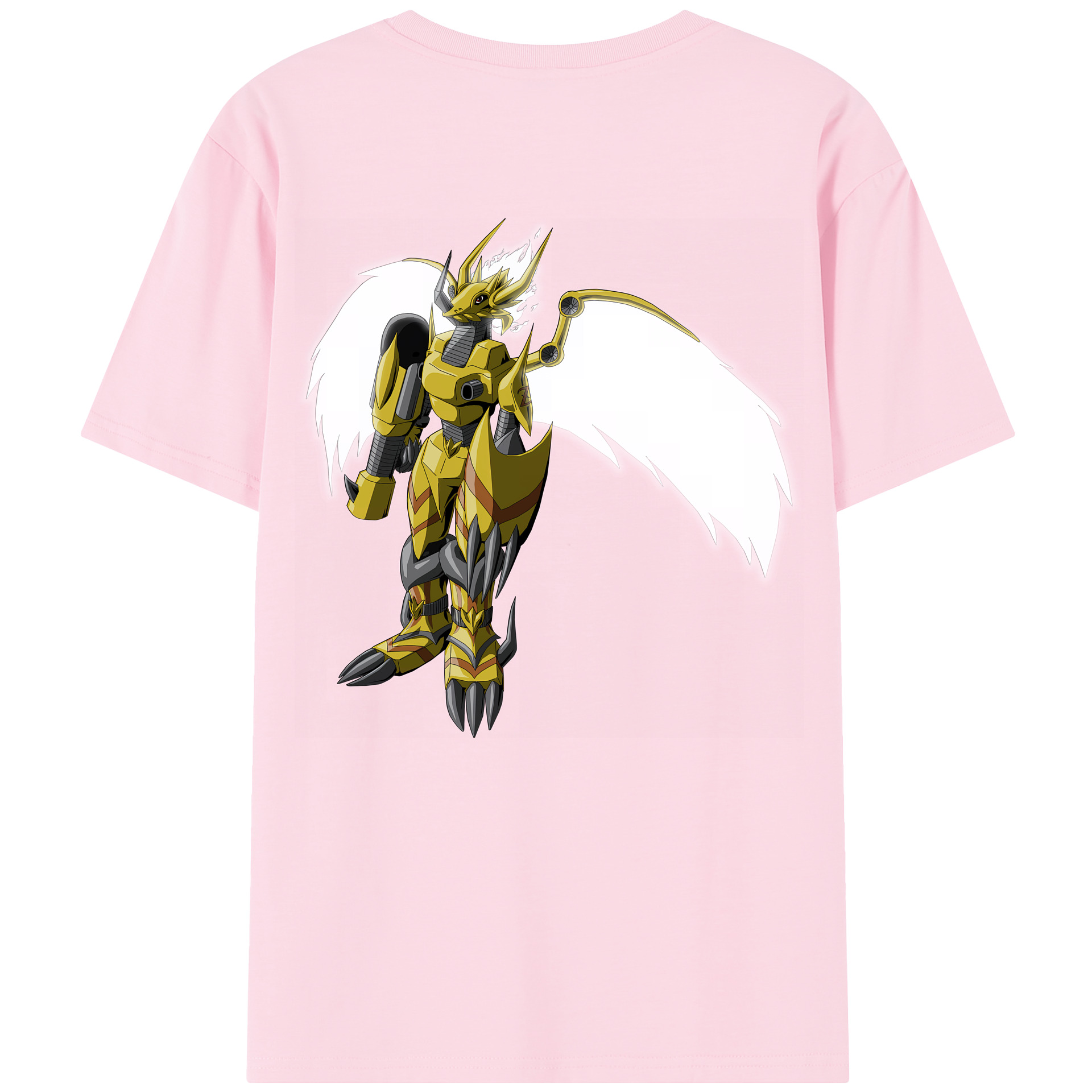 （画像用） Digimon デジタルモンスター/デジモン 綿100％半袖Tシャツ（背面プリント）